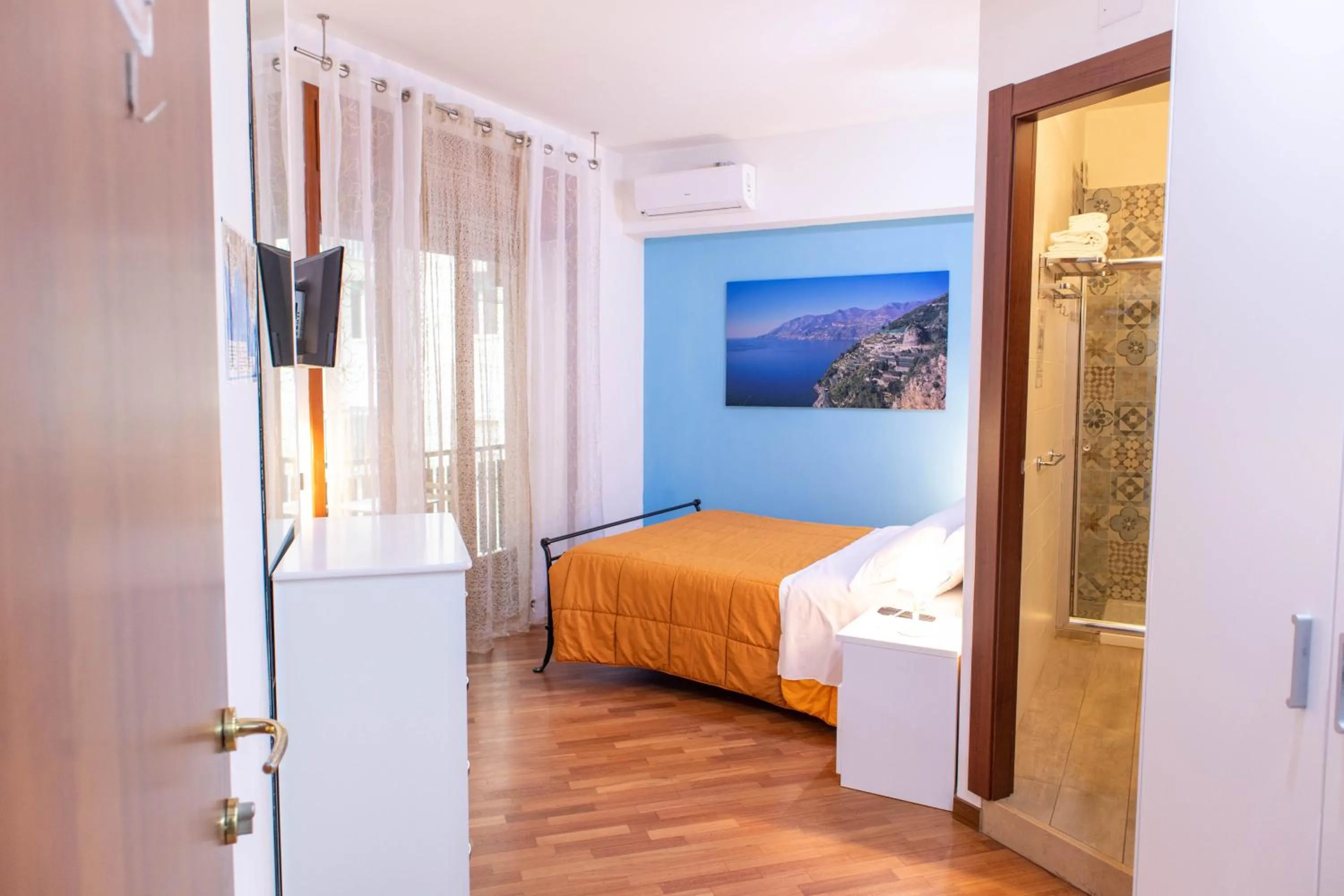 Bed in B&B Amalfi Coast Salerno