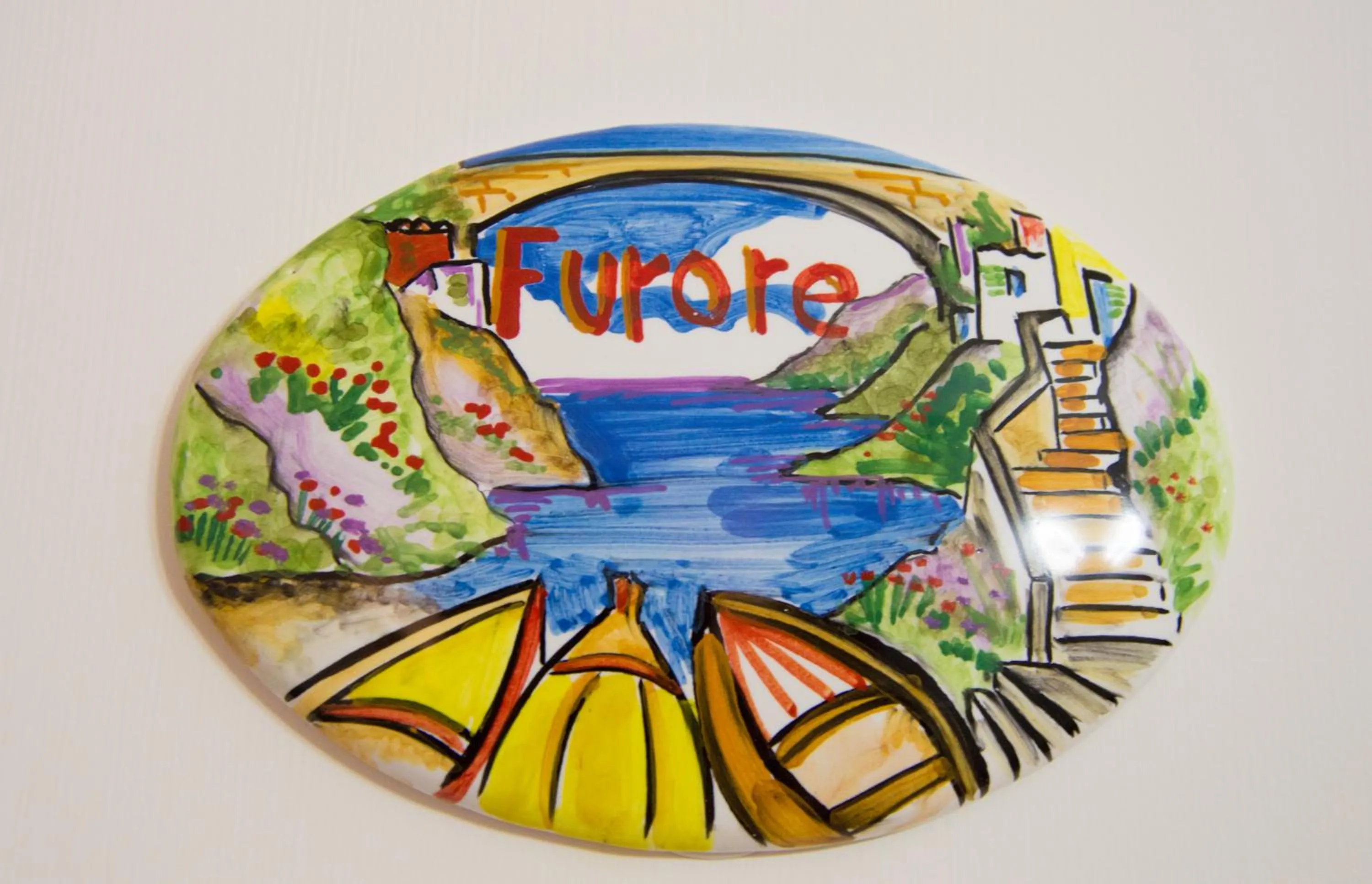 Decorative detail in B&B Amalfi Coast Salerno