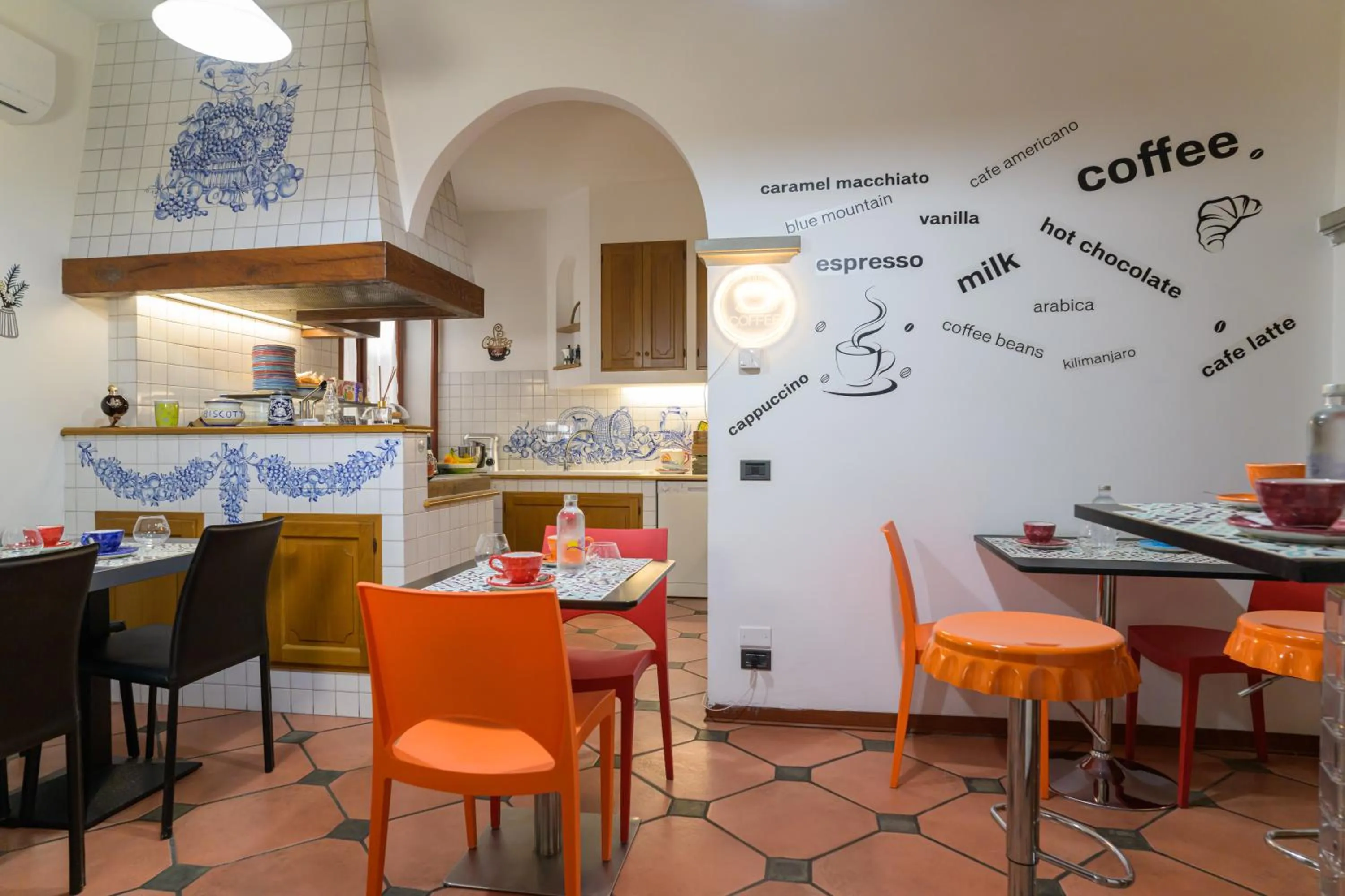 Kitchen or kitchenette in B&B Amalfi Coast Salerno