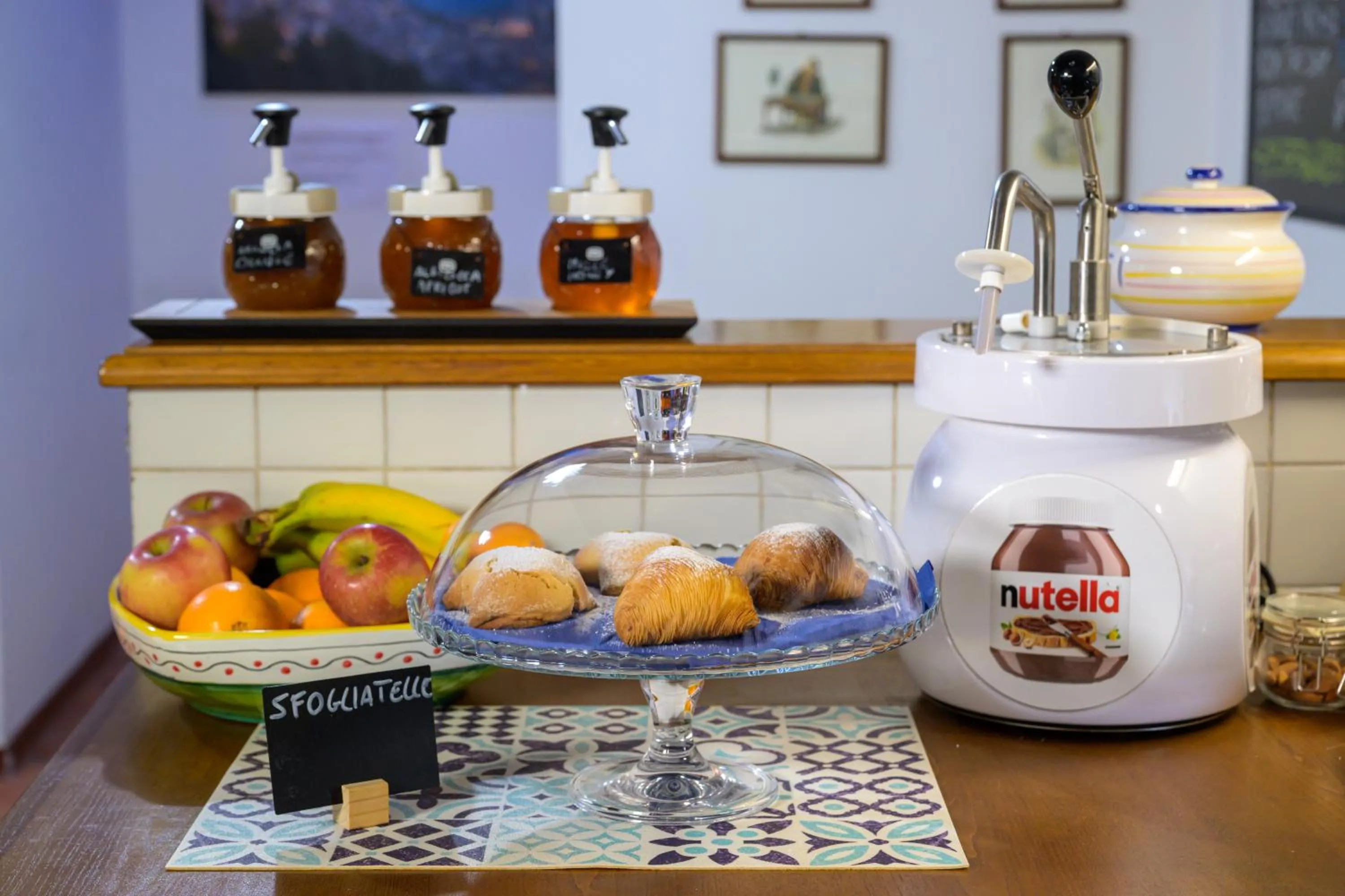 Food in B&B Amalfi Coast Salerno