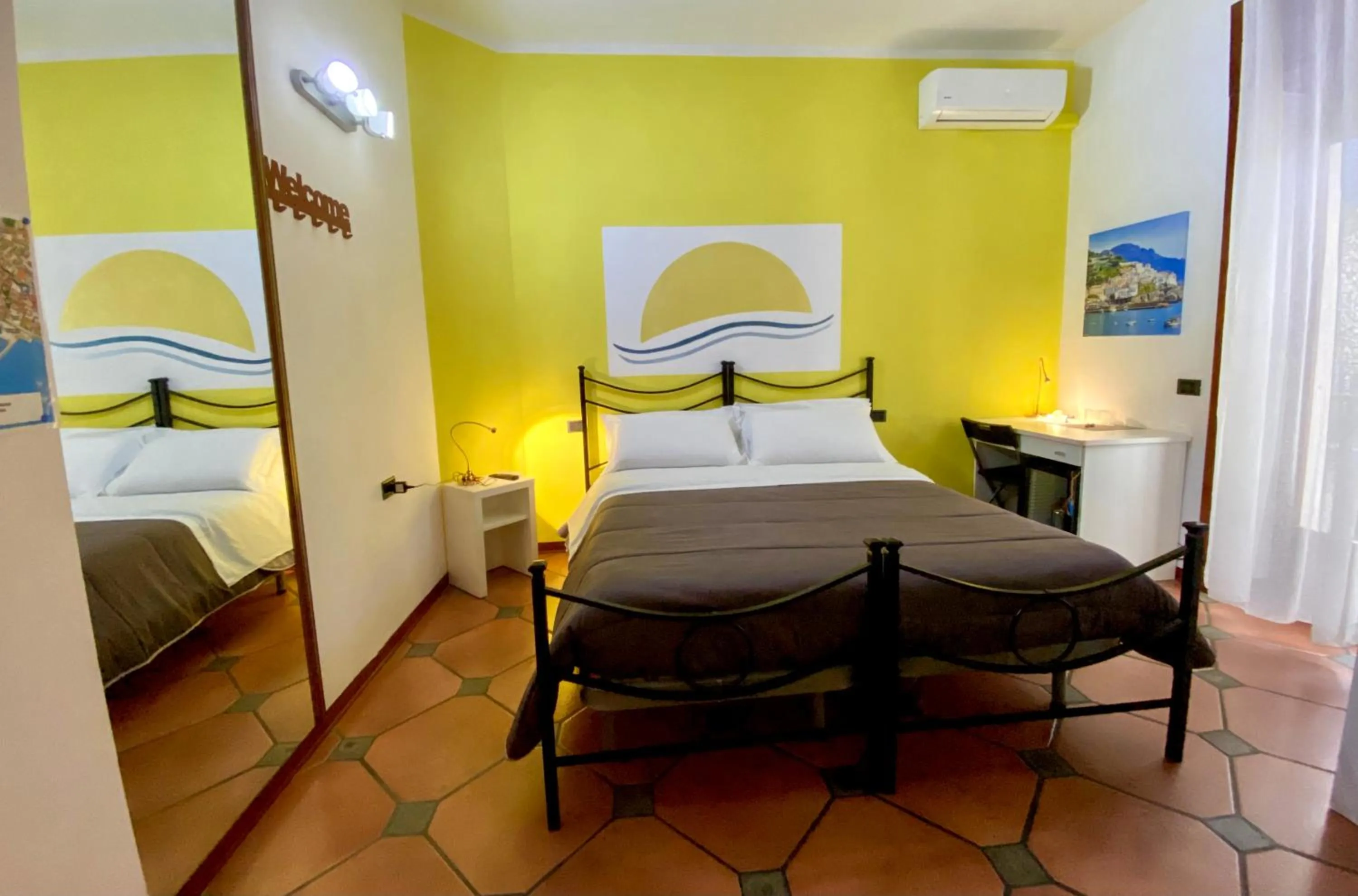 Bedroom, Bed in B&B Amalfi Coast Salerno