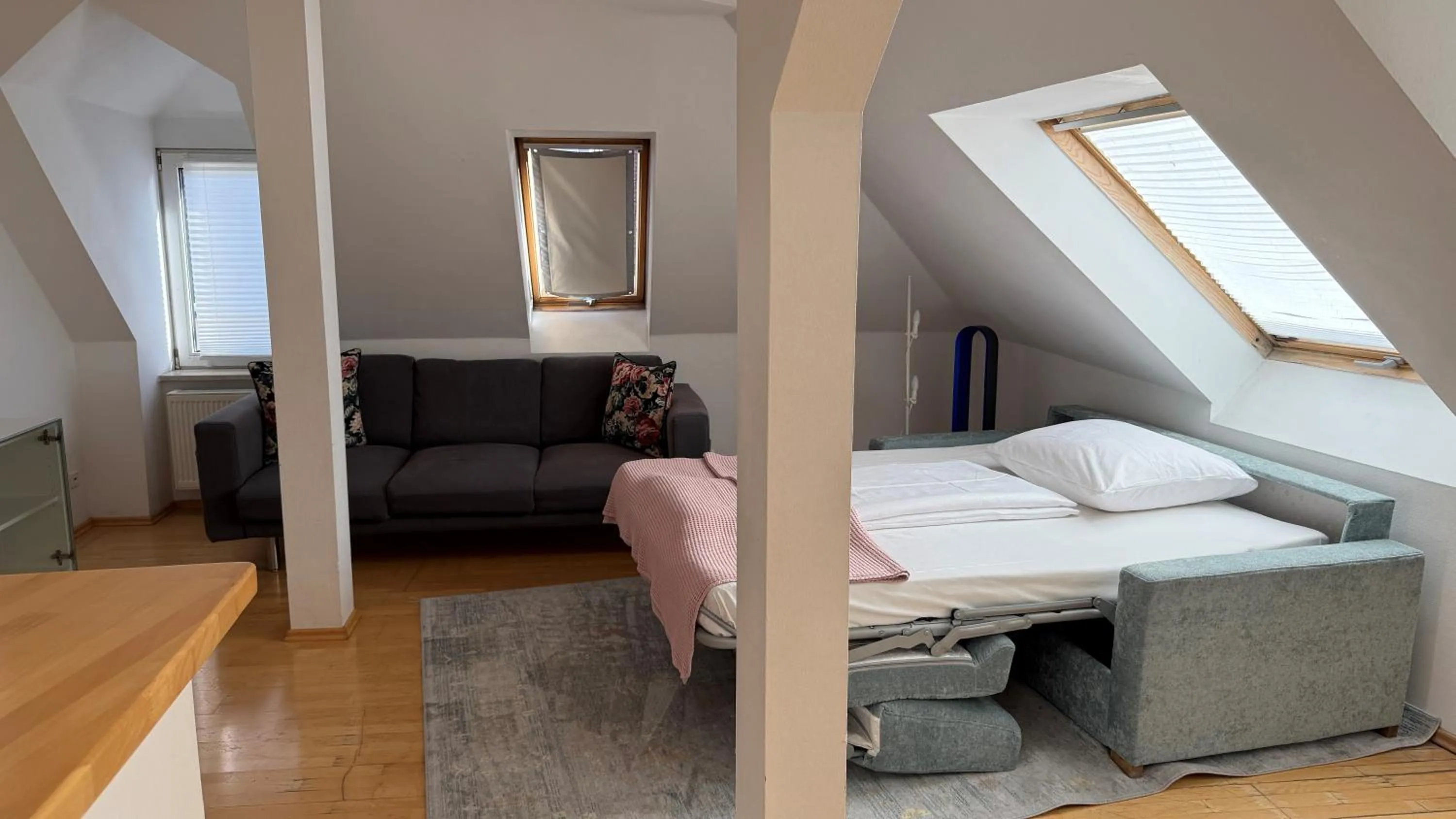 Living room, Bed in Hotel Der Tannenbaum