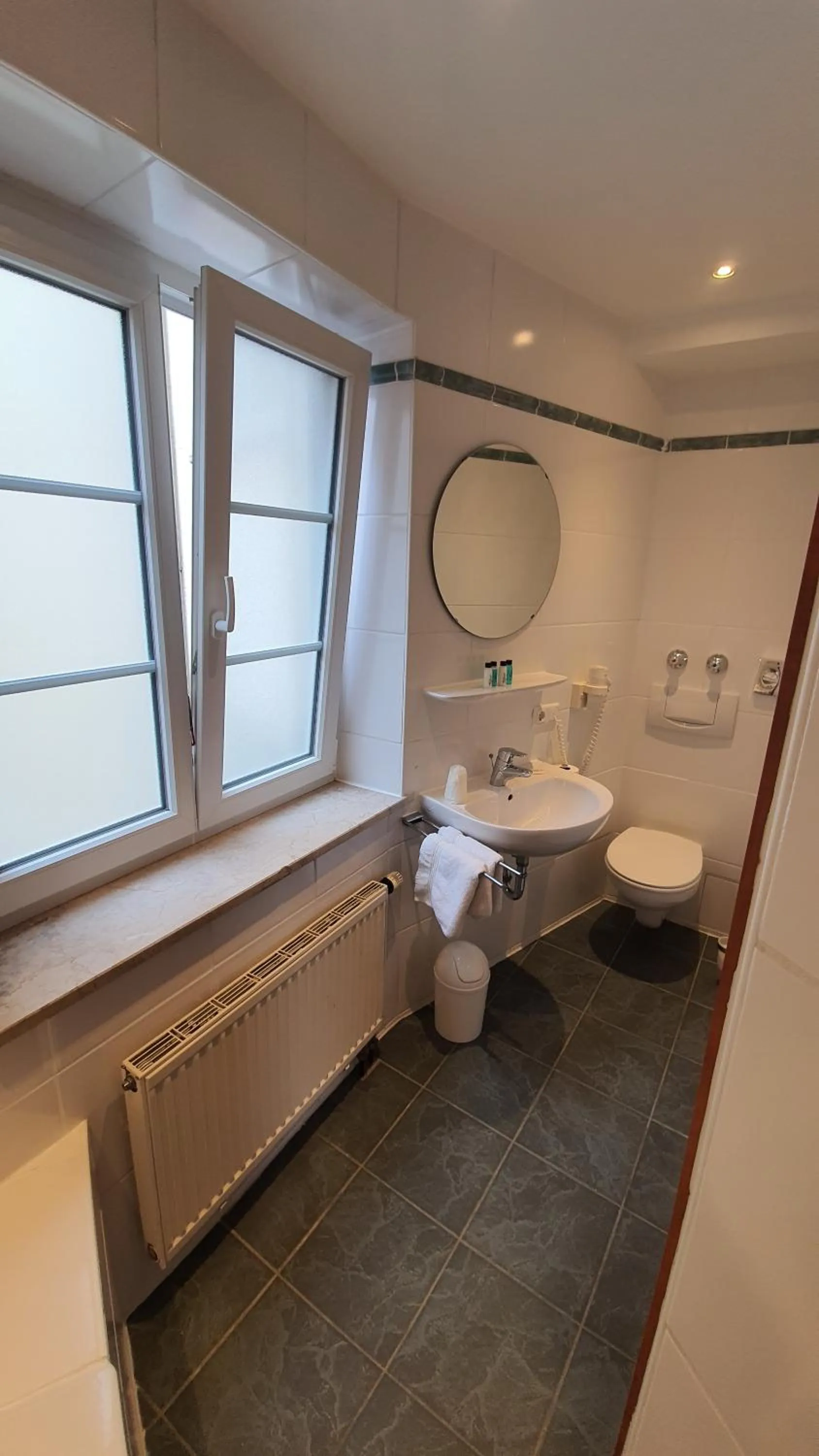 Toilet in Hotel Der Tannenbaum