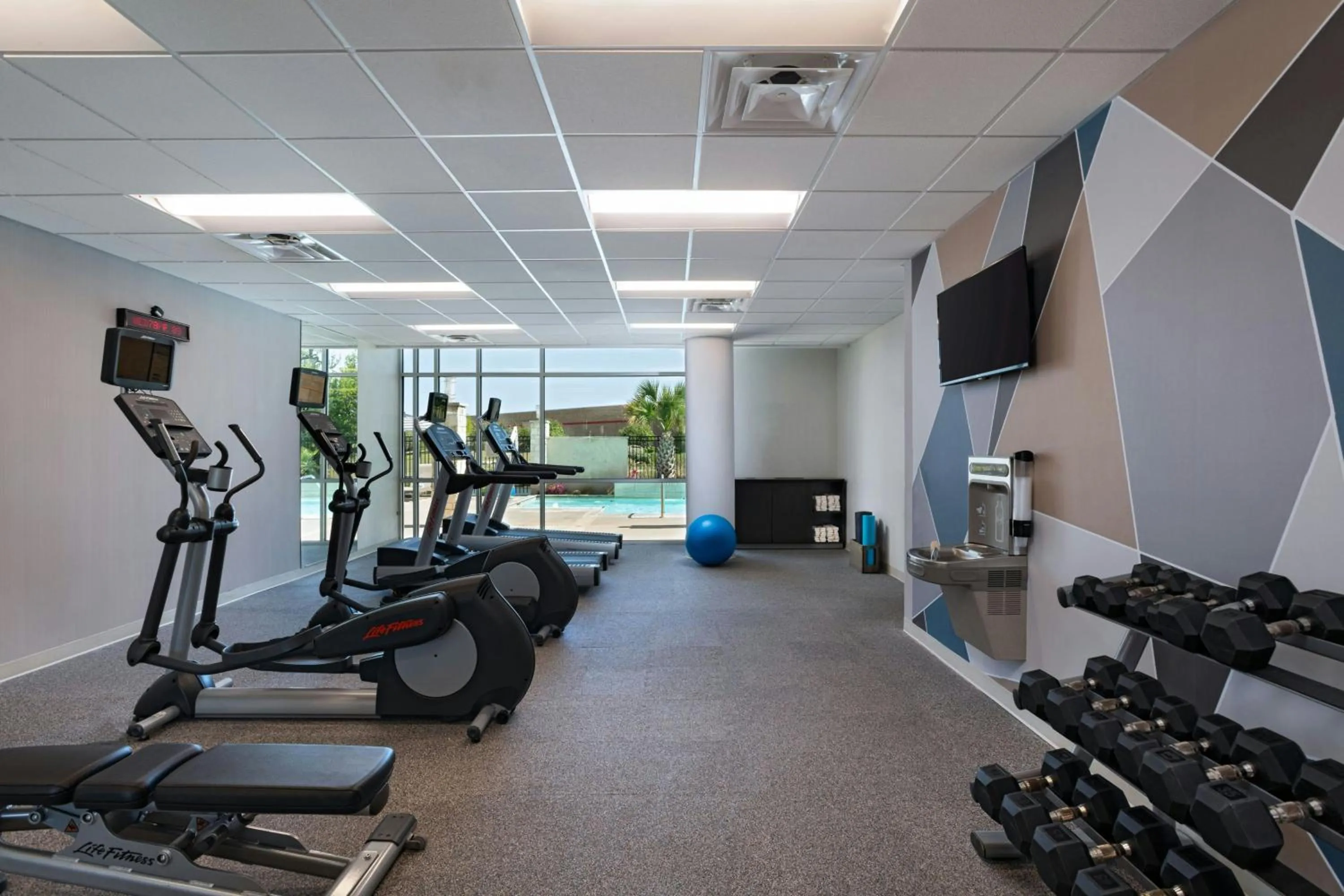 Fitness centre/facilities in SpringHill Suites by Marriott Austin Cedar Park