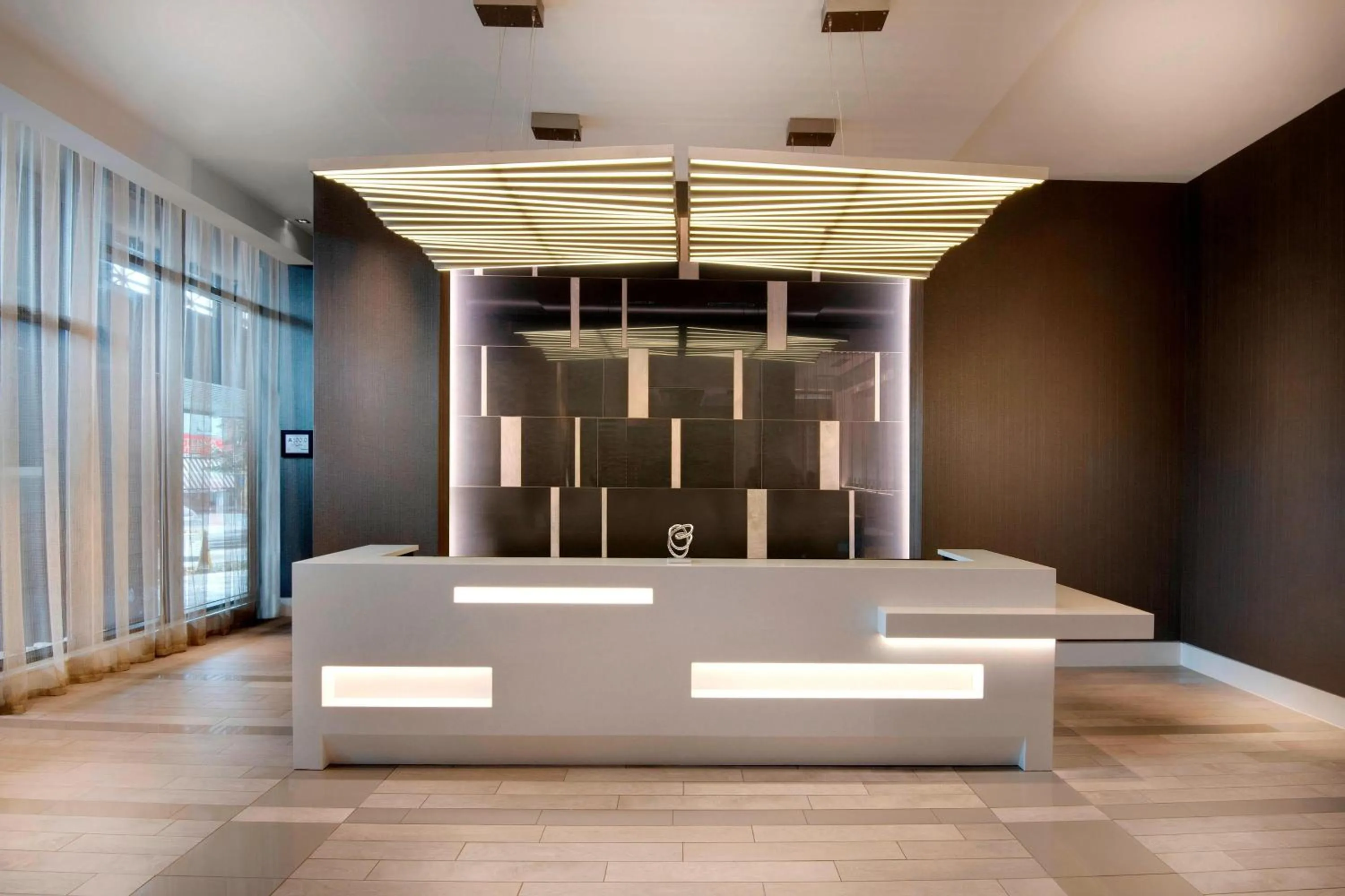 Lobby or reception in AC Hotel Asheville Downtown