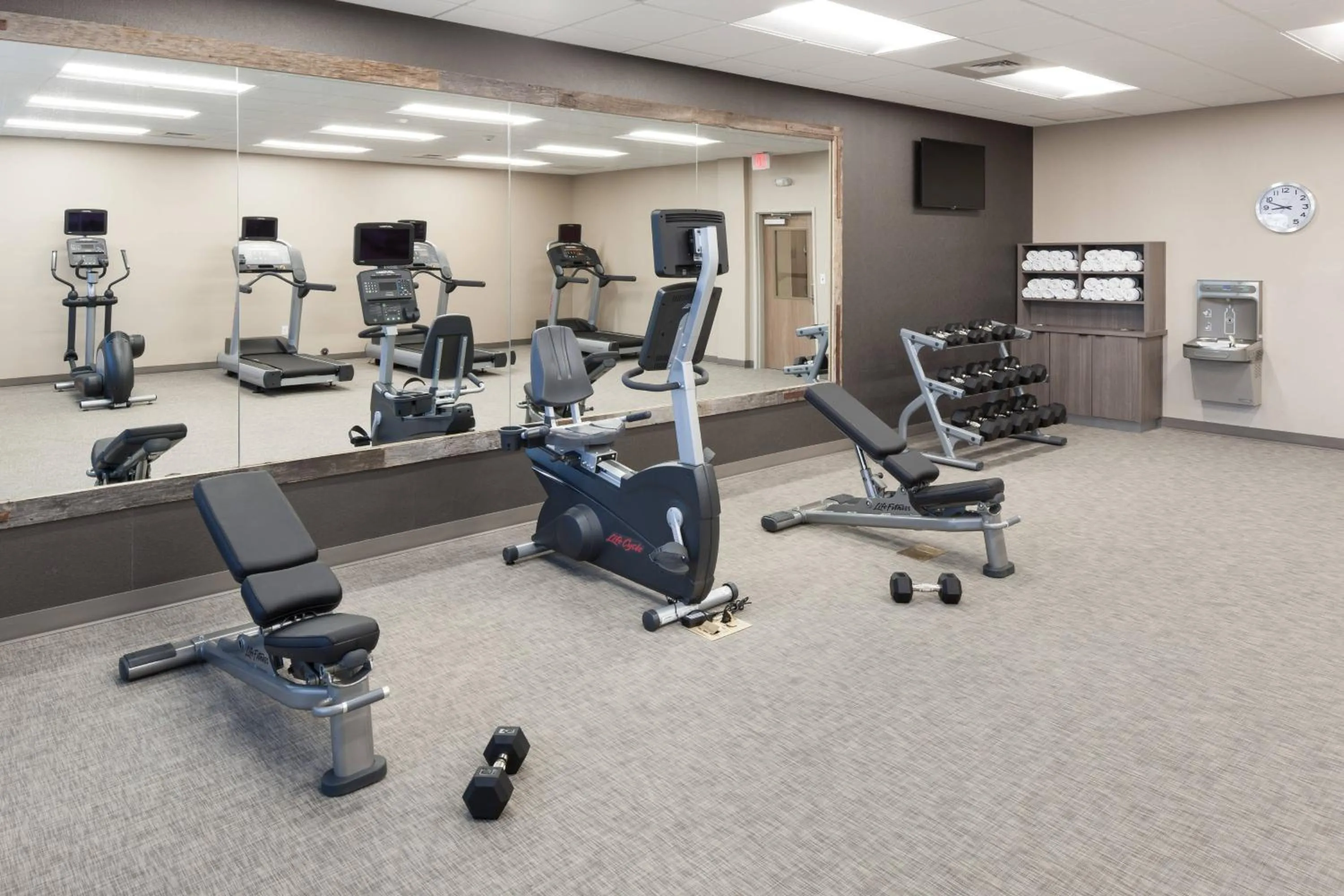 Fitness centre/facilities in Courtyard by Marriott Fort Worth Historic Stockyards