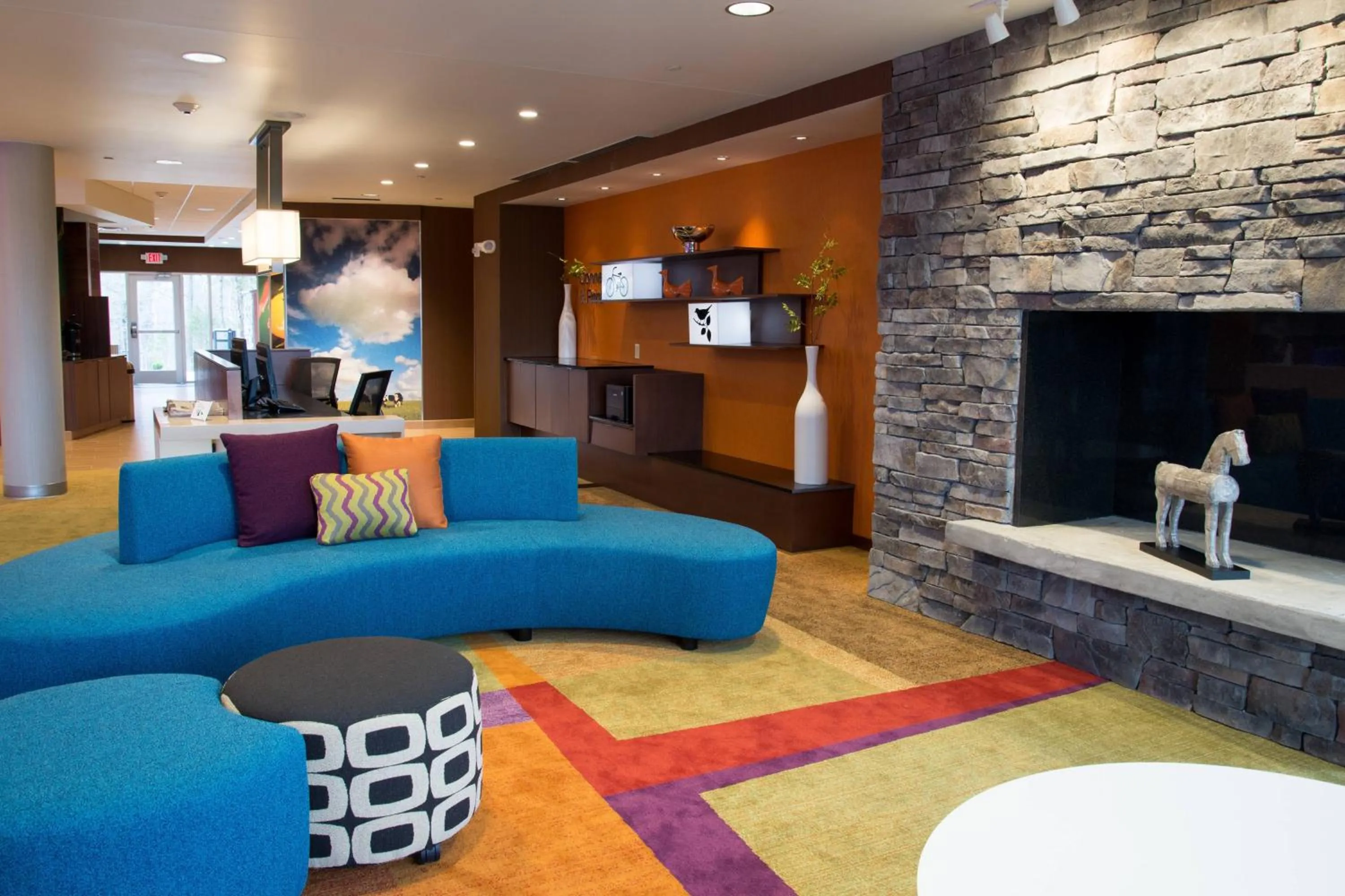 Lobby or reception in Fairfield Inn & Suites by Marriott Dickson