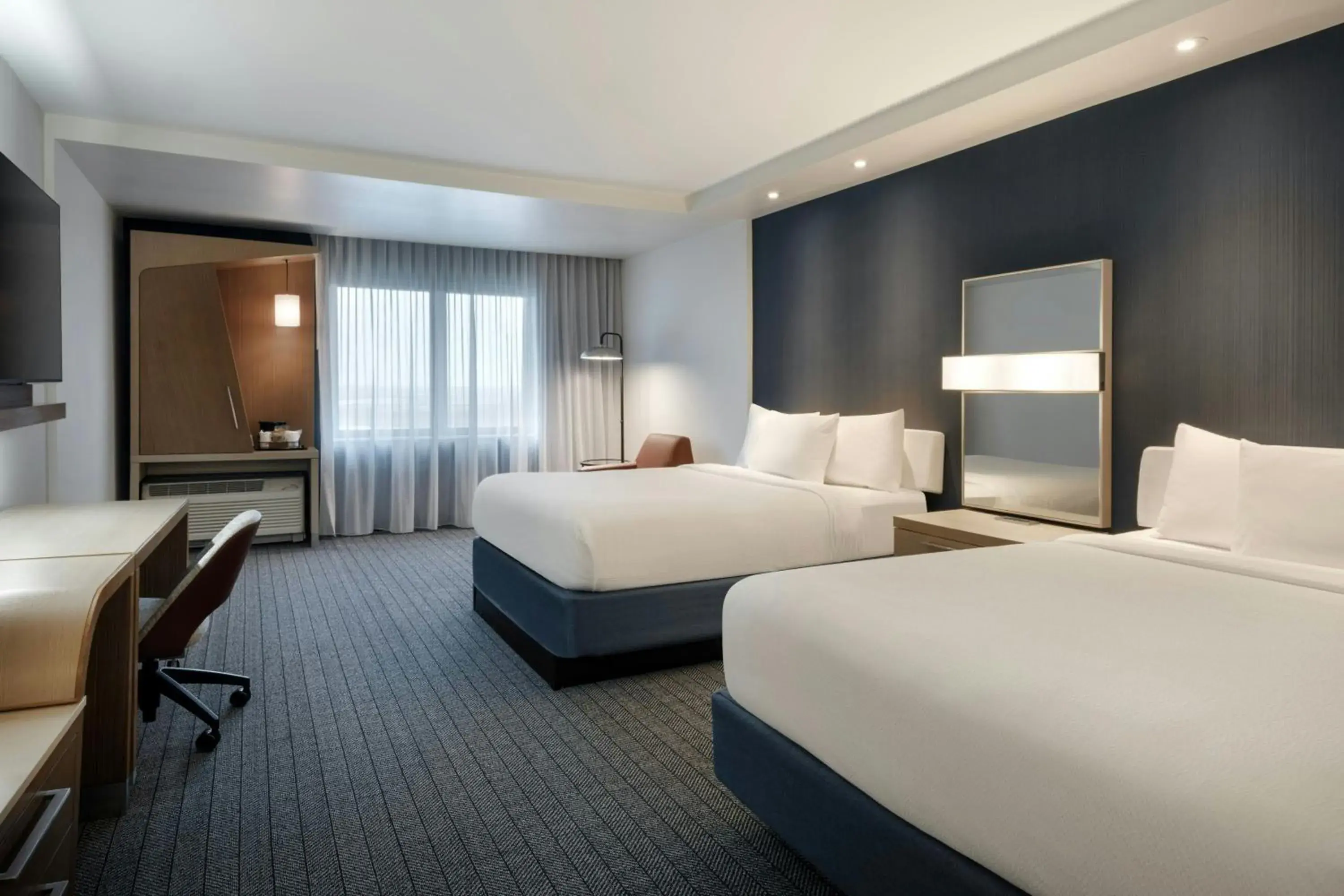 Queen Room with Two Queen Beds in Courtyard by Marriott Redwood City Queen Room with Two Queen Beds in Courtyard by Marriott Redwood City