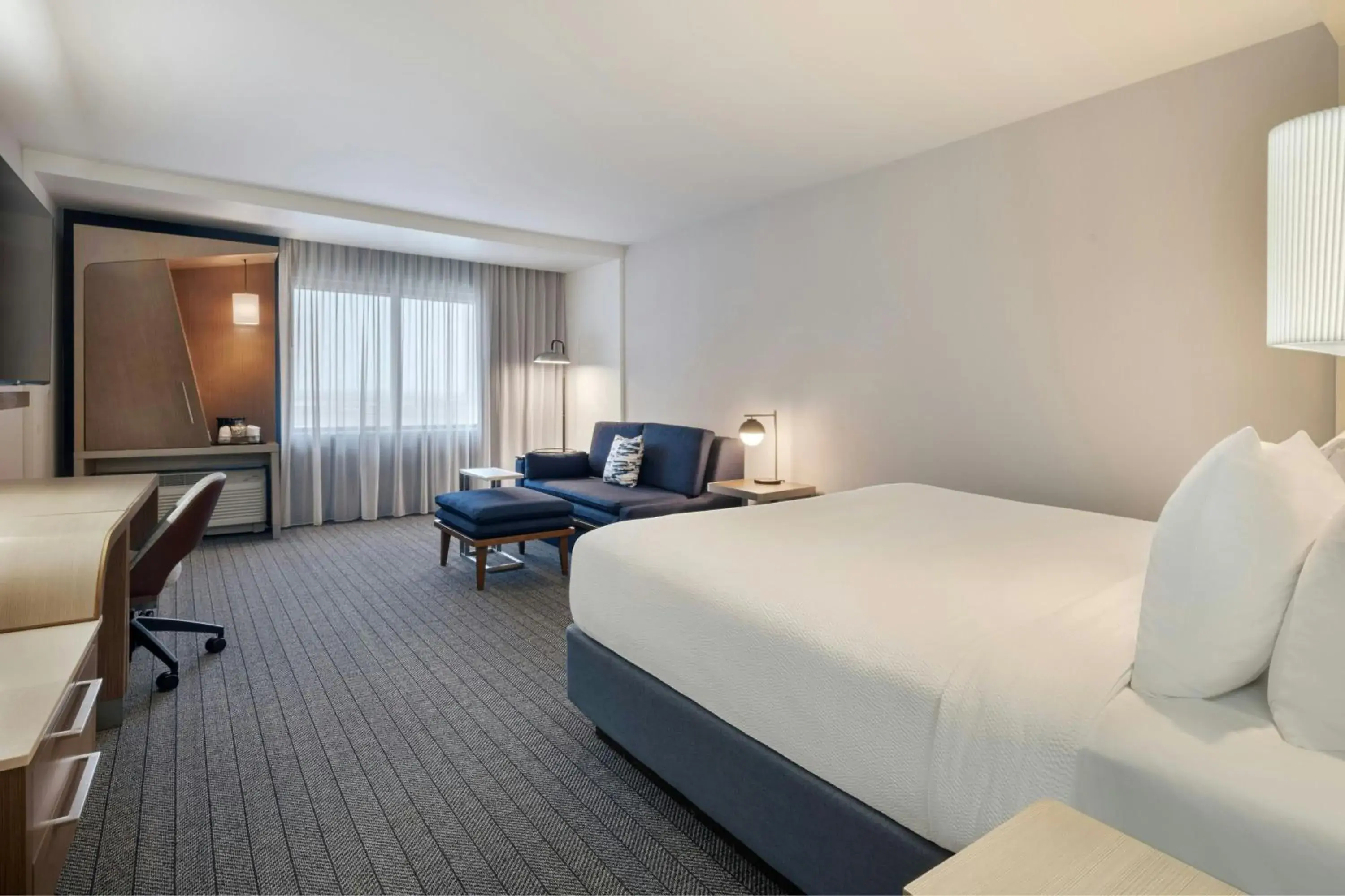 King Room with Sofa Bed - Hearing Accessible in Courtyard by Marriott Redwood City King Room with Sofa Bed - Hearing Accessible in Courtyard by Marriott Redwood City