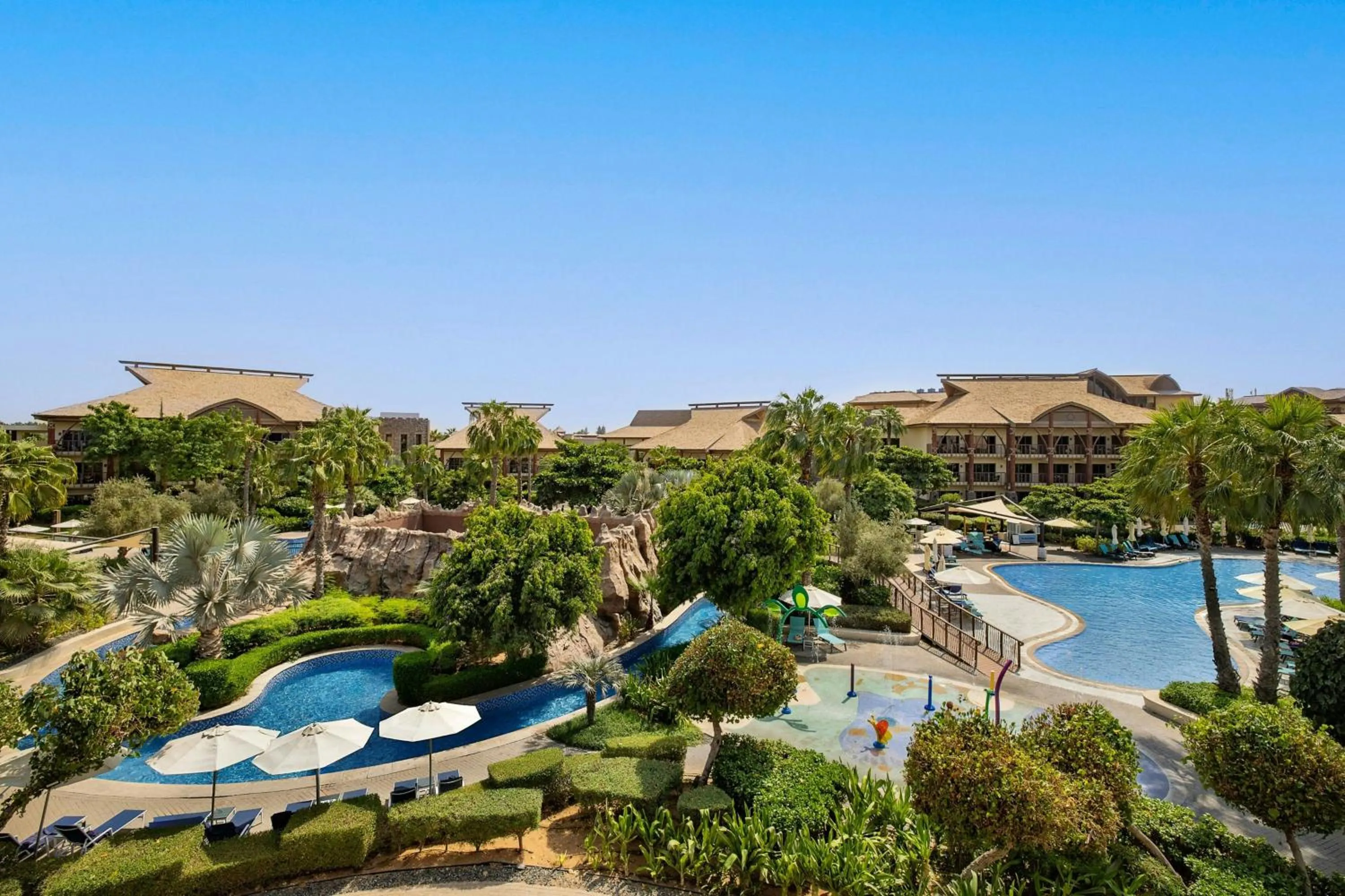 Property building in Lapita, Dubai Parks and Resorts, Autograph Collection