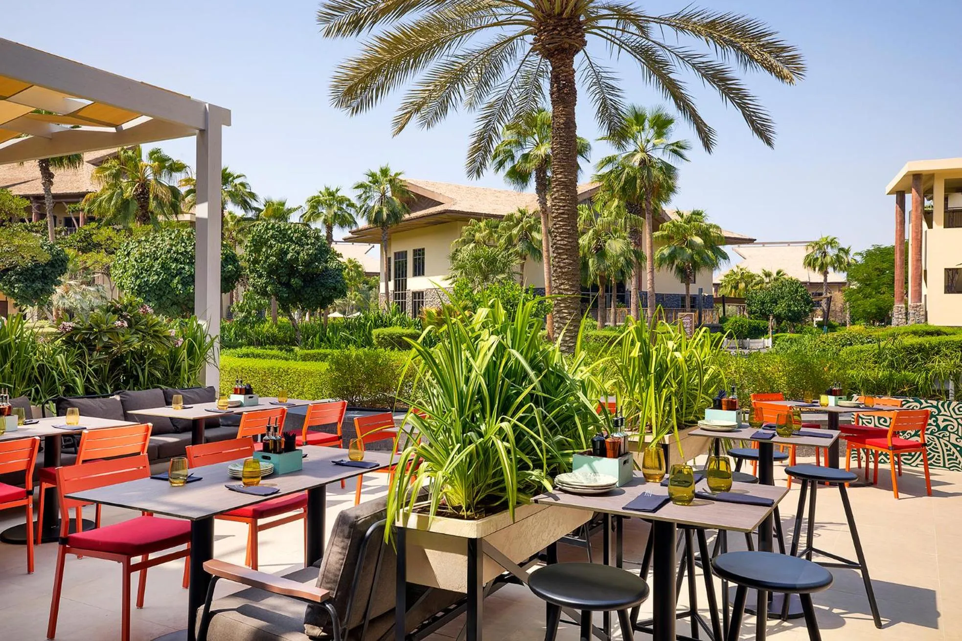 Property building in Lapita, Dubai Parks and Resorts, Autograph Collection