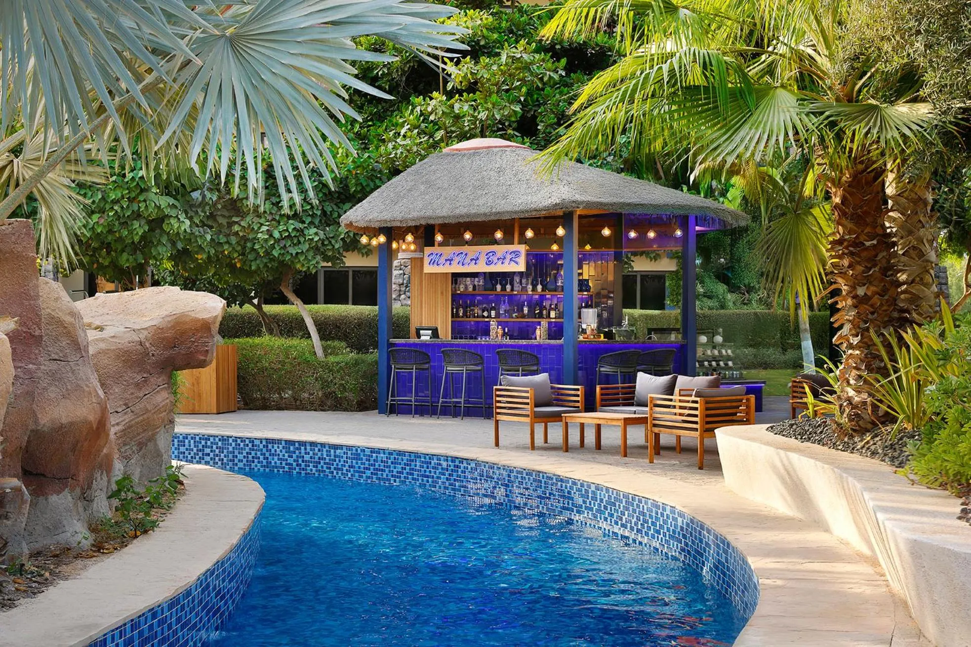 Property building in Lapita, Dubai Parks and Resorts, Autograph Collection