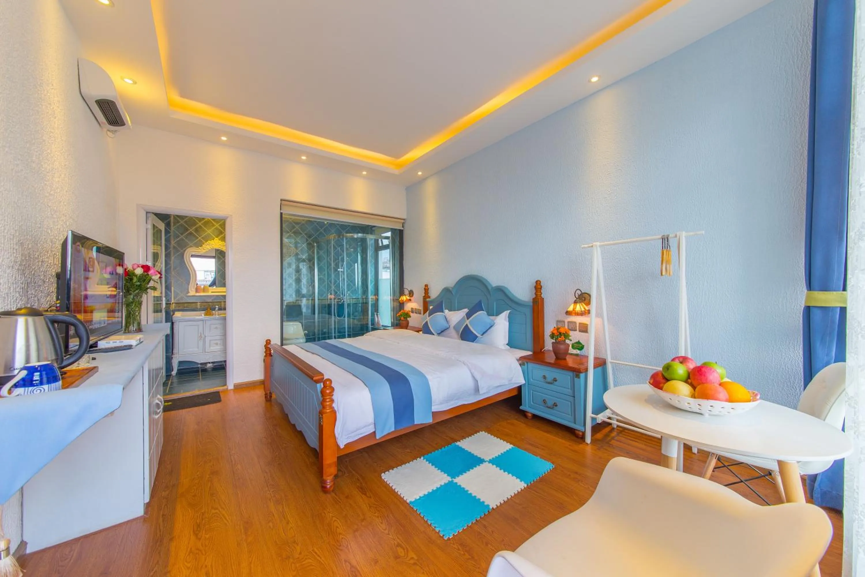 Bed in M Y J Boutique Inn 梦圆居