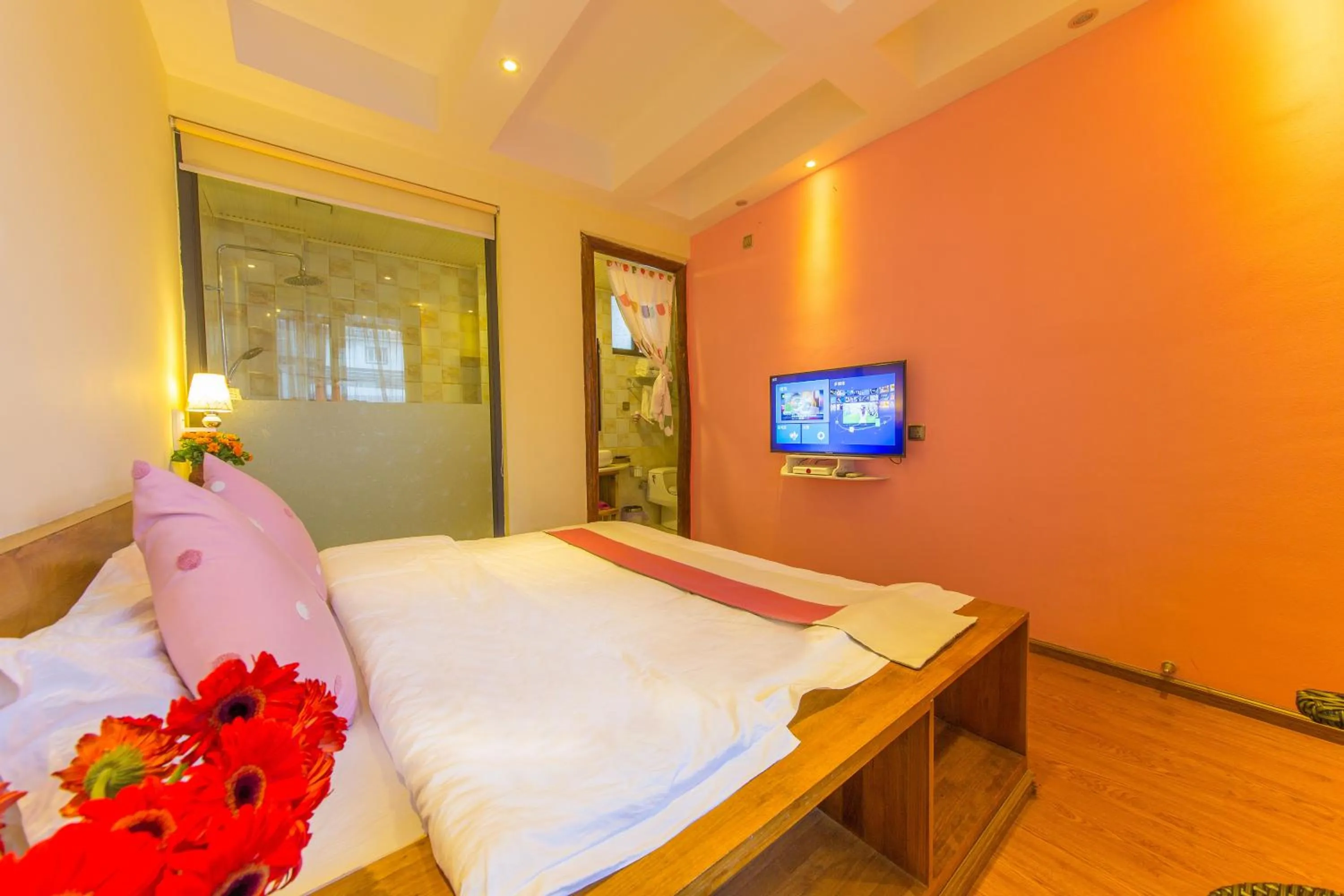 Bed in M Y J Boutique Inn 梦圆居