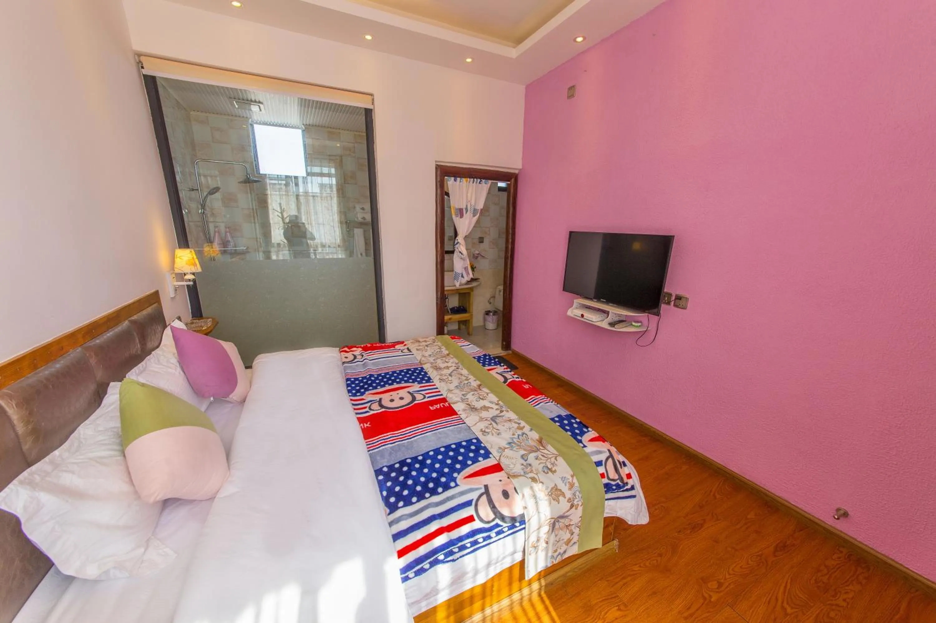 Bed in M Y J Boutique Inn 梦圆居