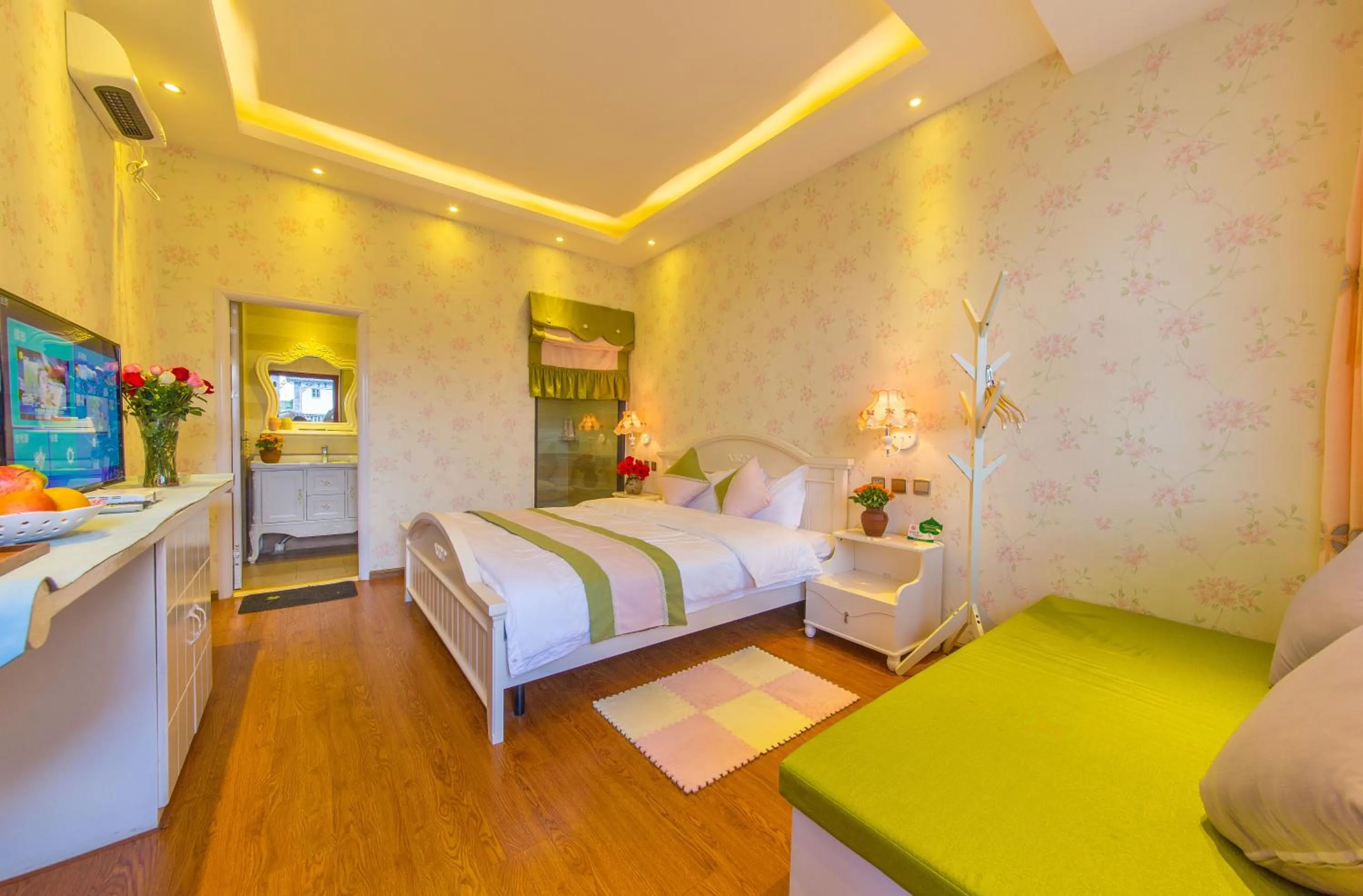 Bed in M Y J Boutique Inn 梦圆居