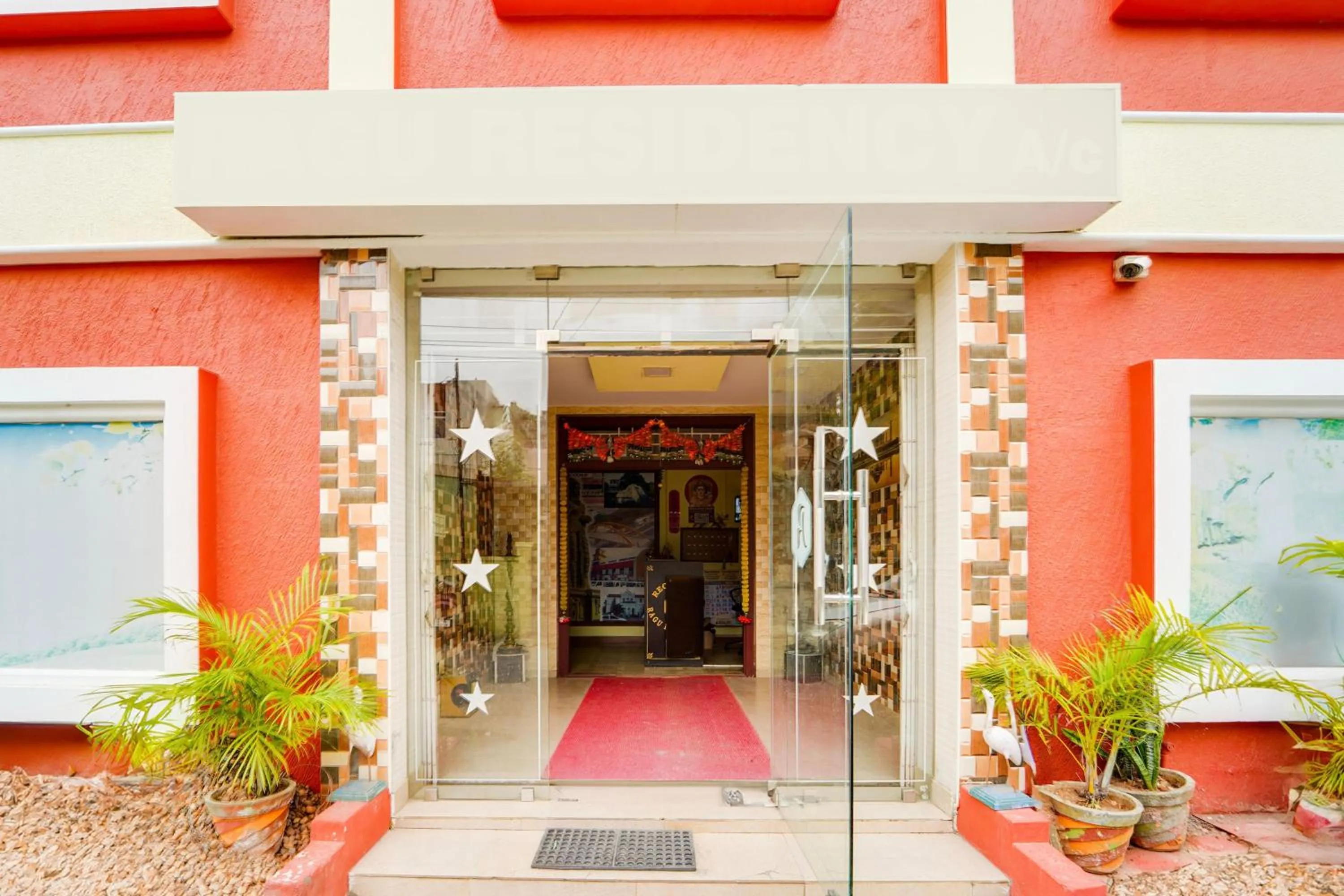 Facade/entrance in FabExpress Ragu Residency