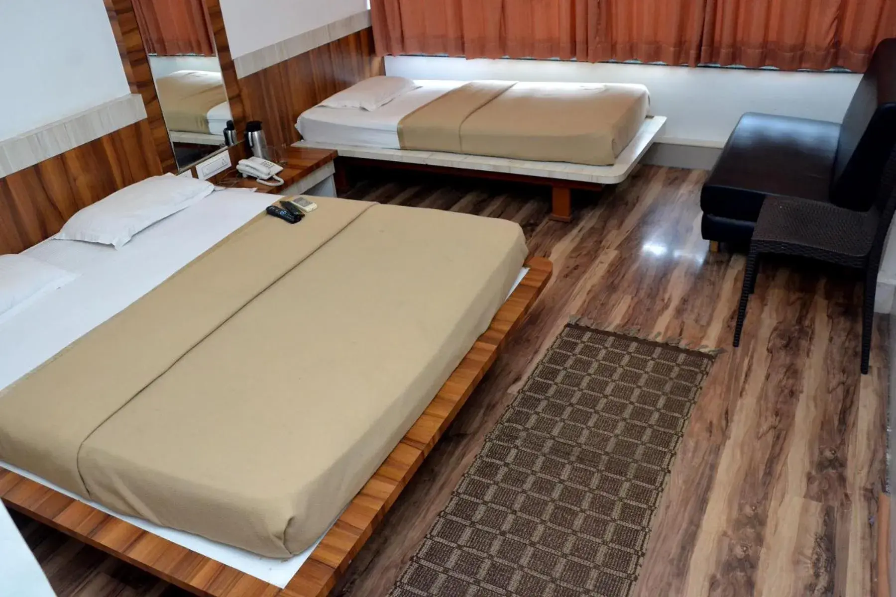 Photo of the whole room, Bed in Hotel Raj Photo of the whole room, Bed in Hotel Raj