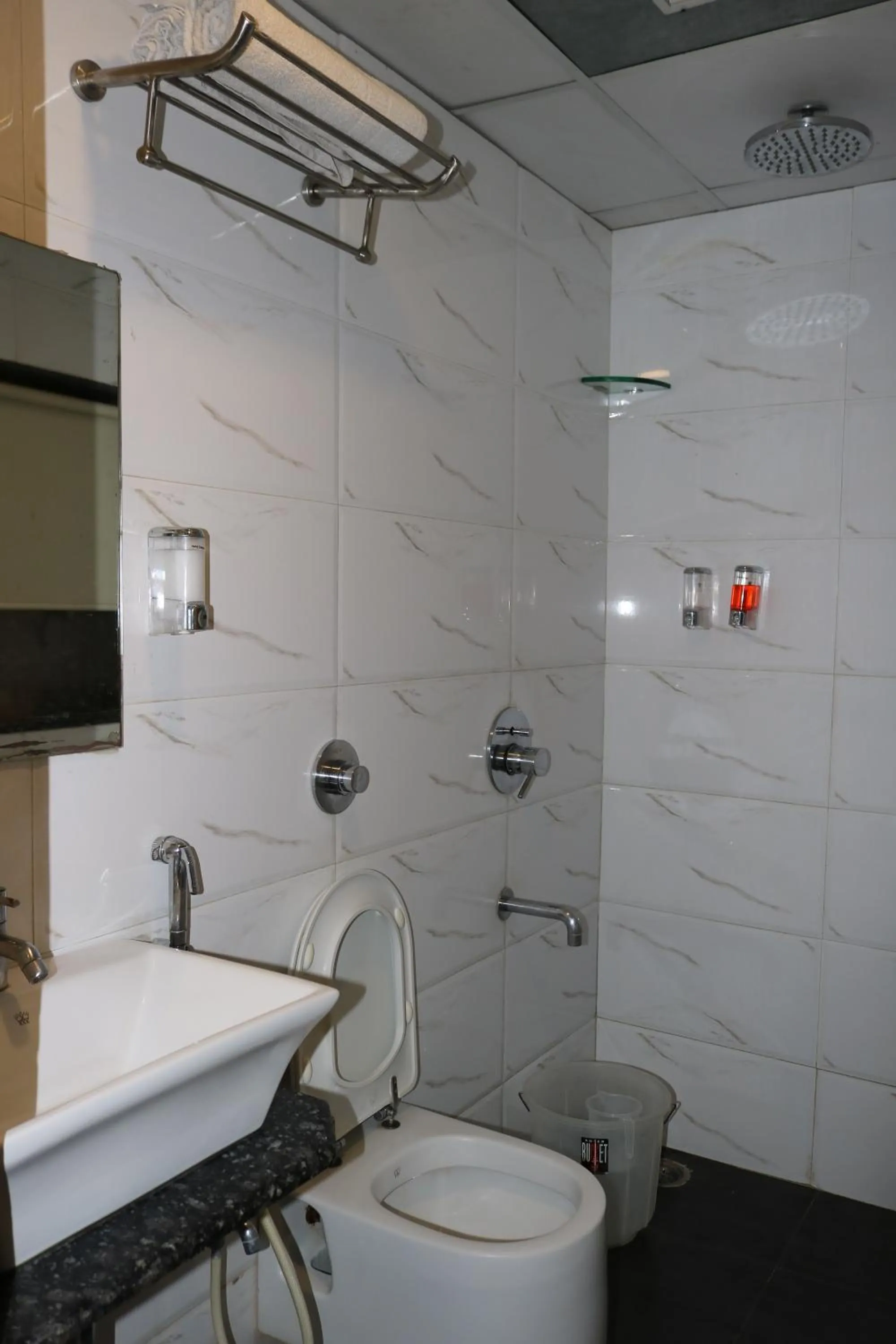 Bathroom in Hotel Raj