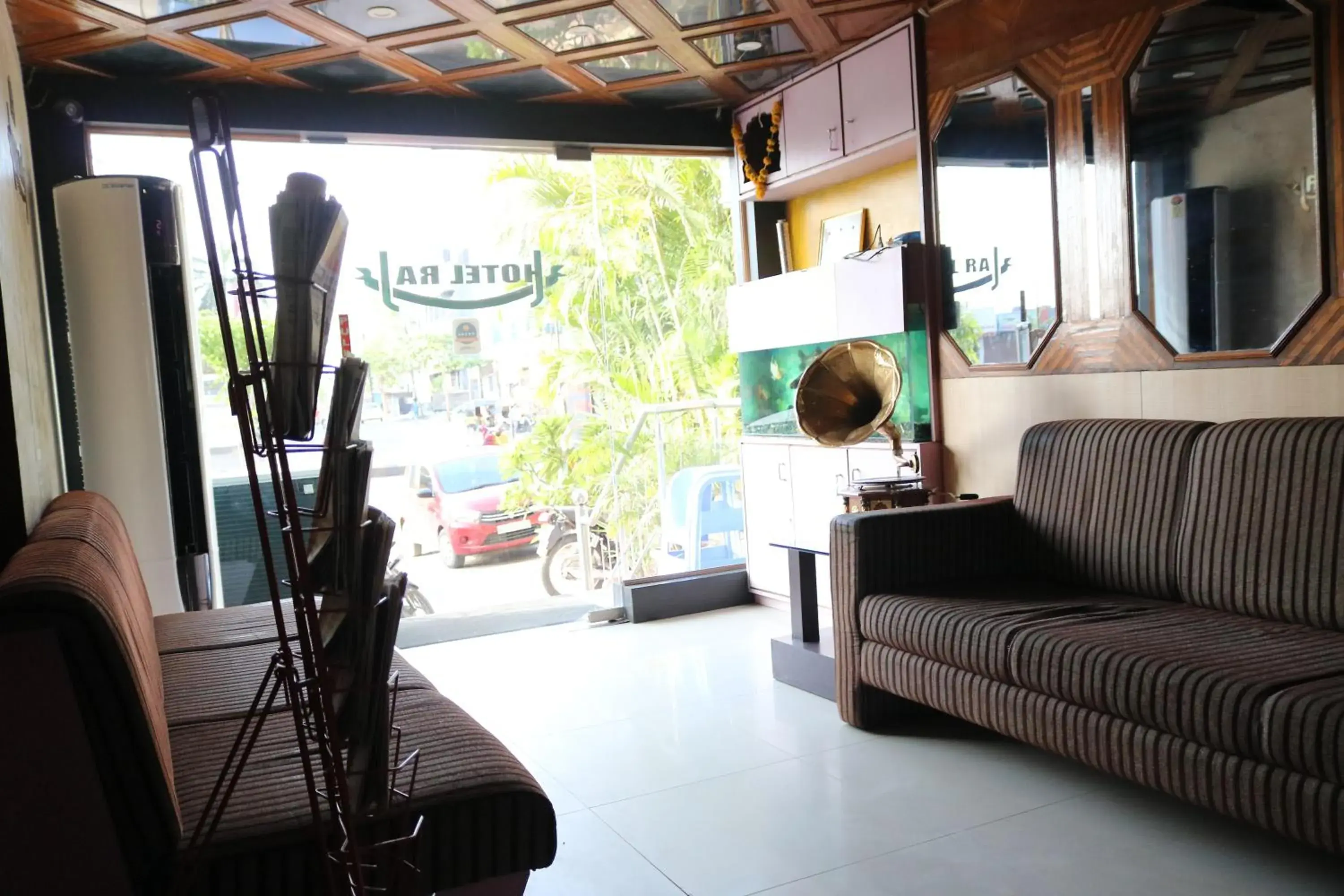 View (from property/room) in Hotel Raj View (from property/room) in Hotel Raj