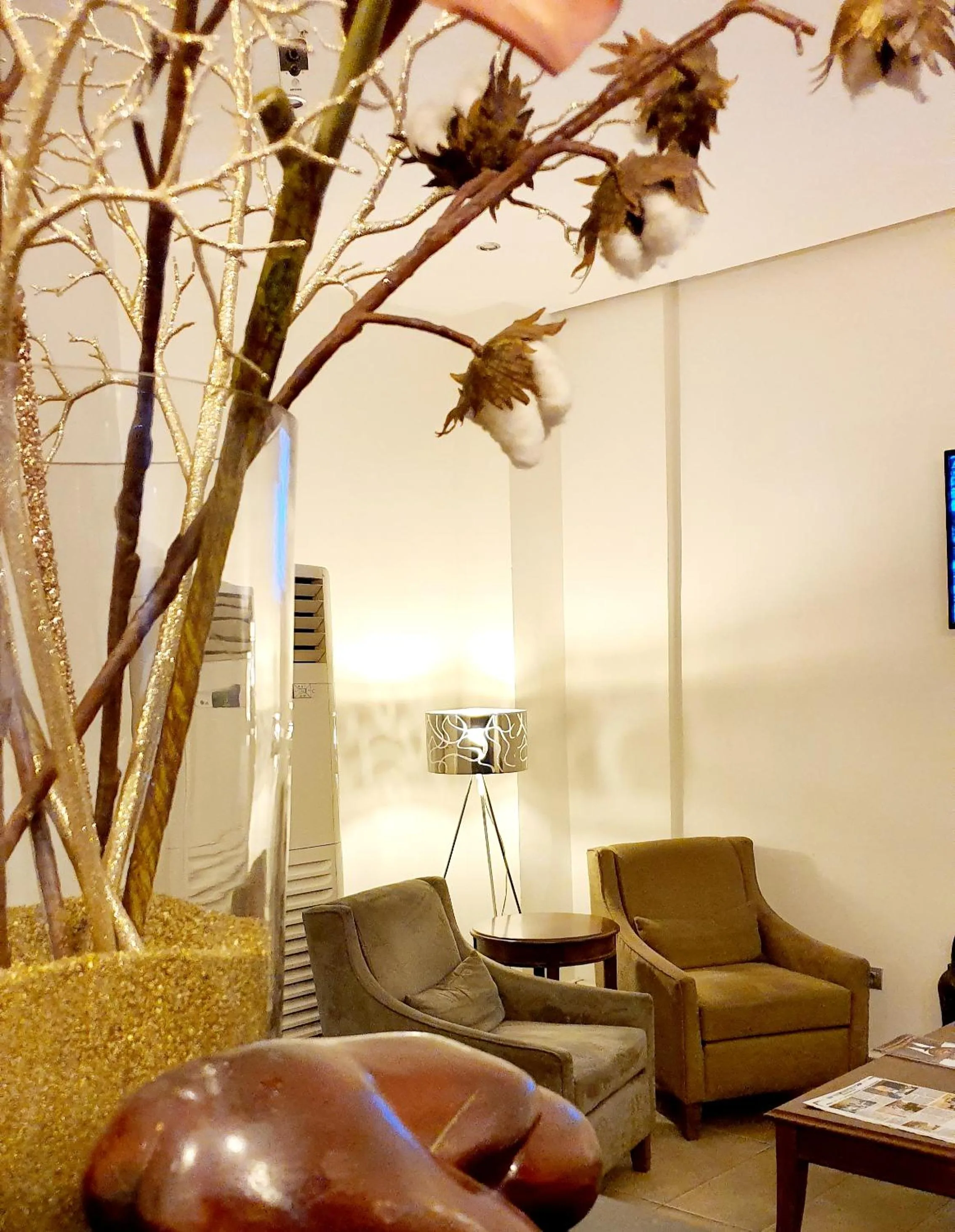 Living room in Grand Hotel Central Conakry