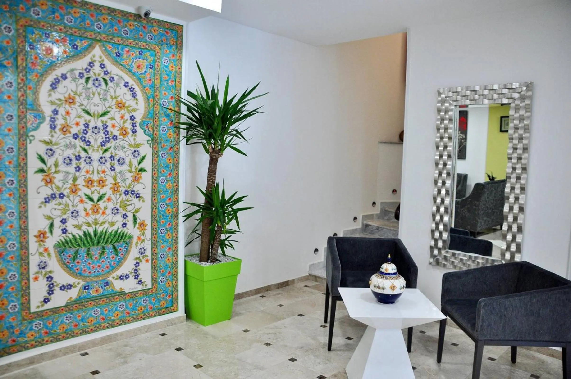 Lobby or reception in City Hotel Alger