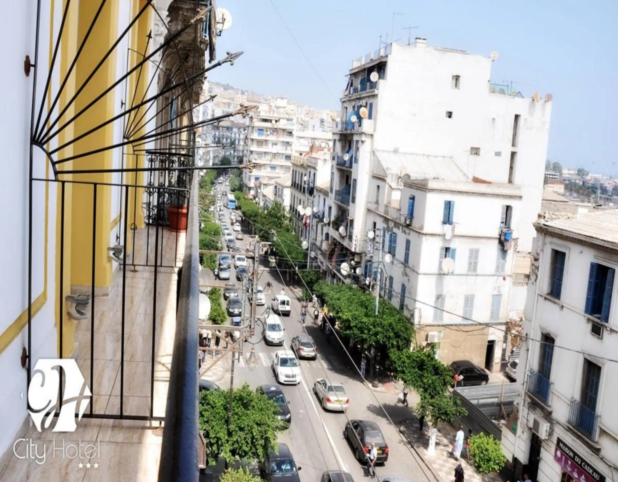 City view in City Hotel Alger