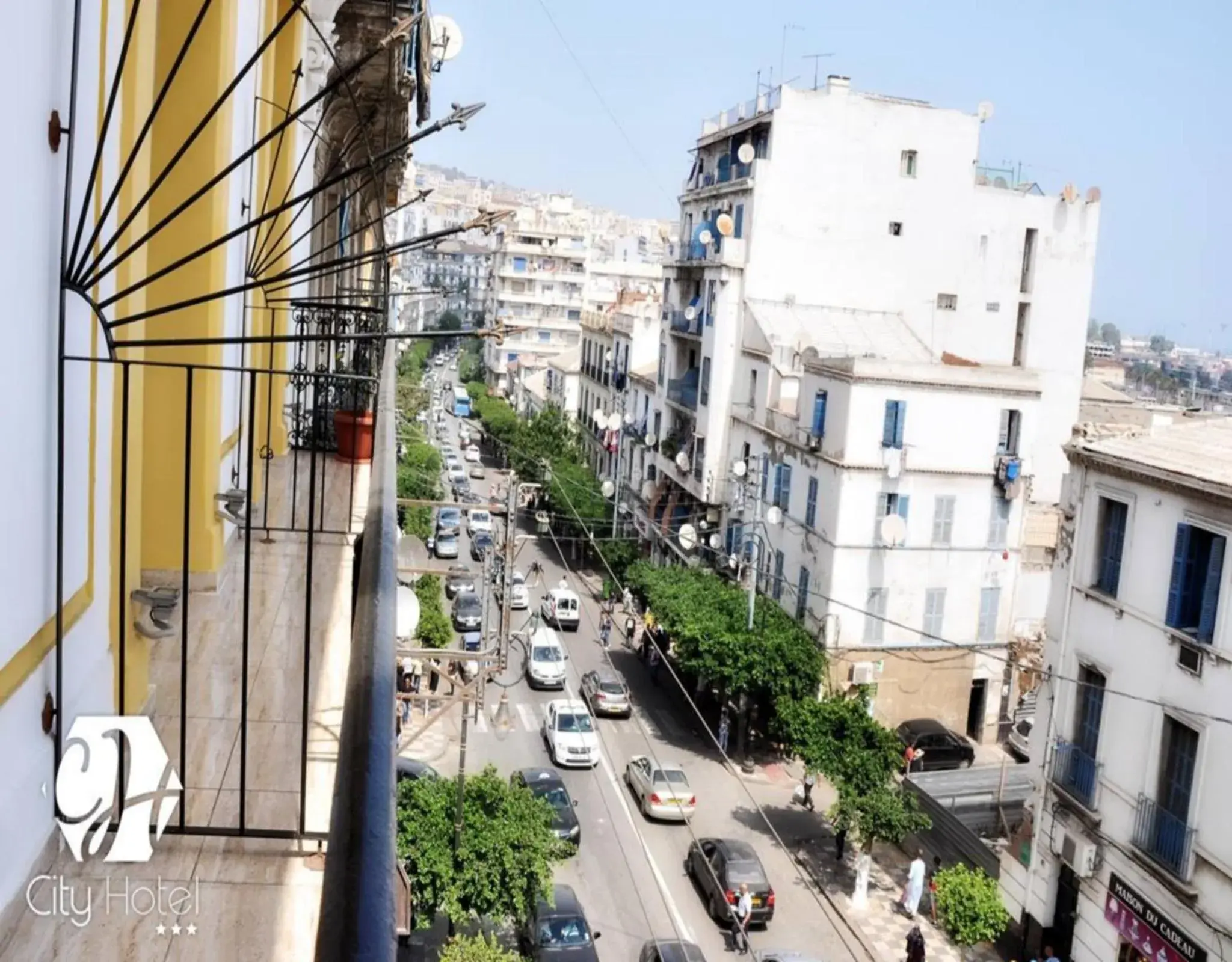 City view in City Hotel Alger City view in City Hotel Alger