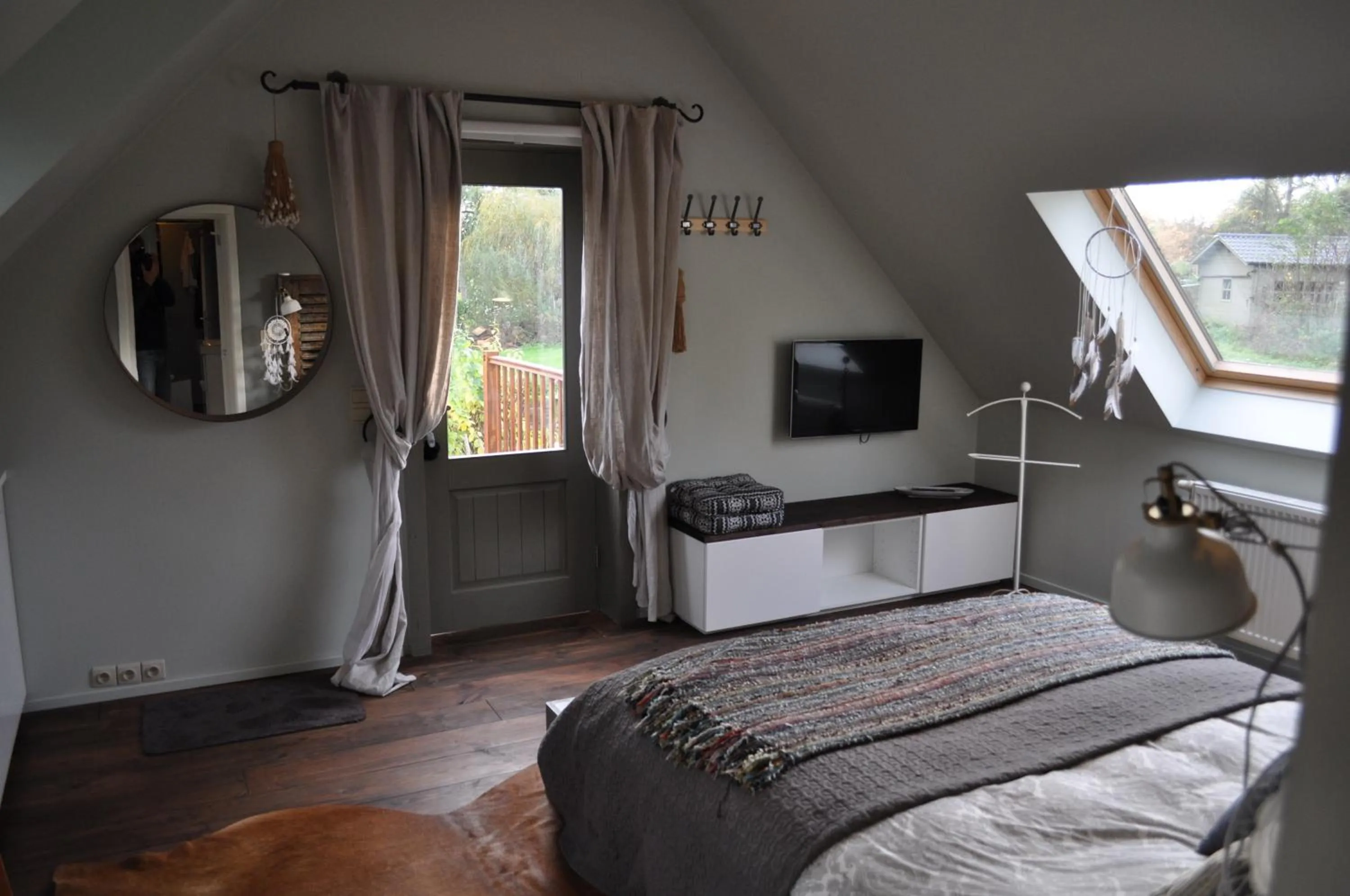 TV and multimedia, Bed in B&B L'Eau Claire