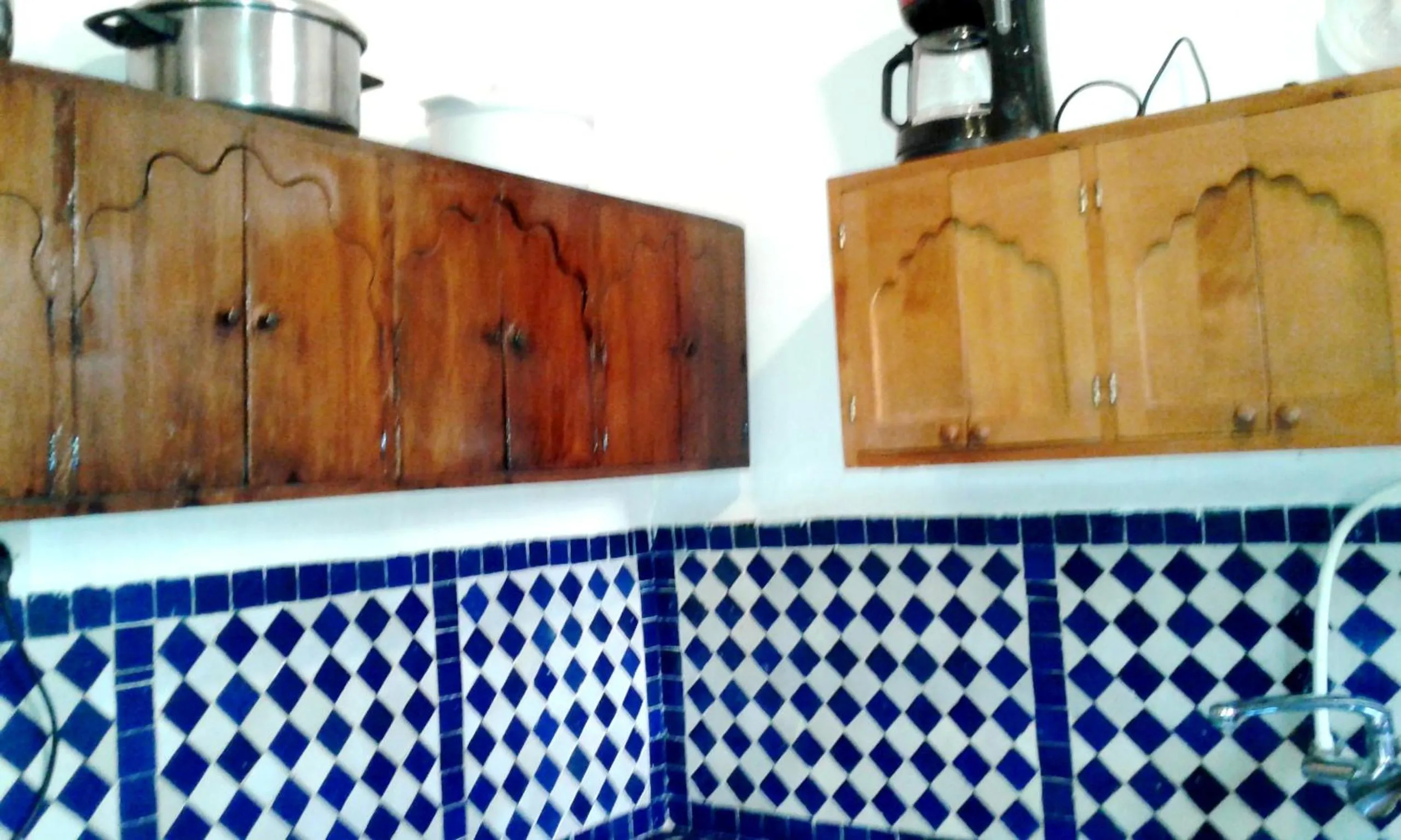 Kitchen or kitchenette in Villa Oceane