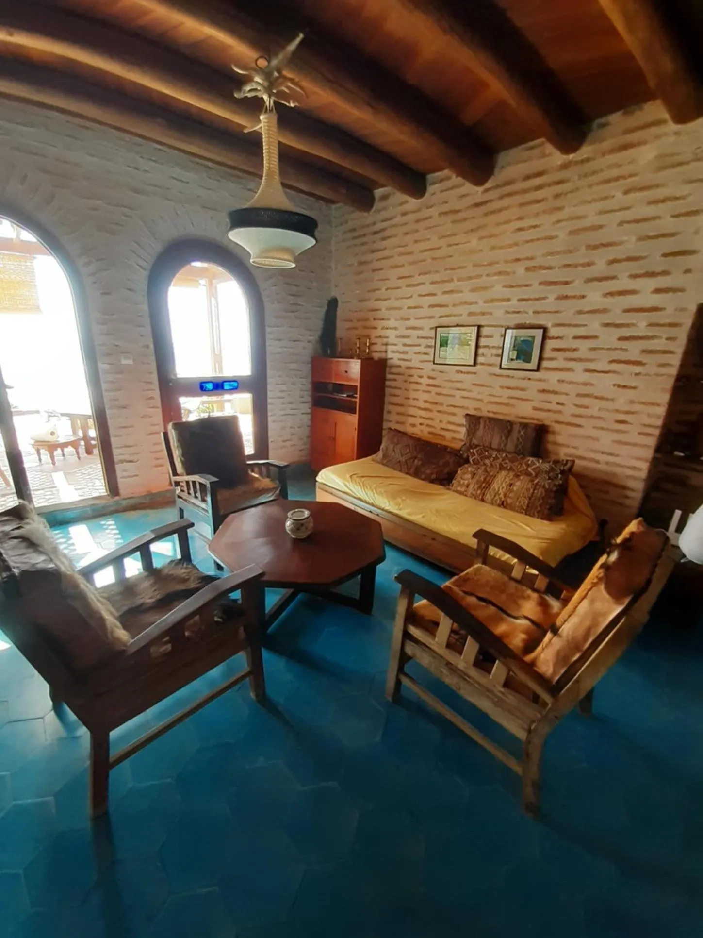 Living room in Villa Oceane