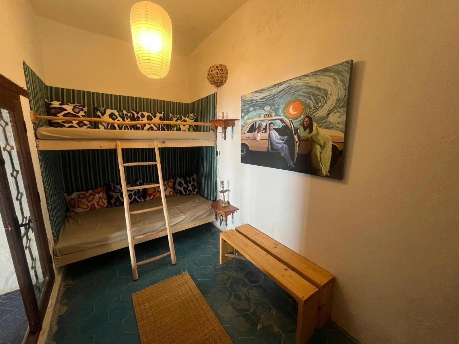 Bedroom, Bed in Villa Oceane