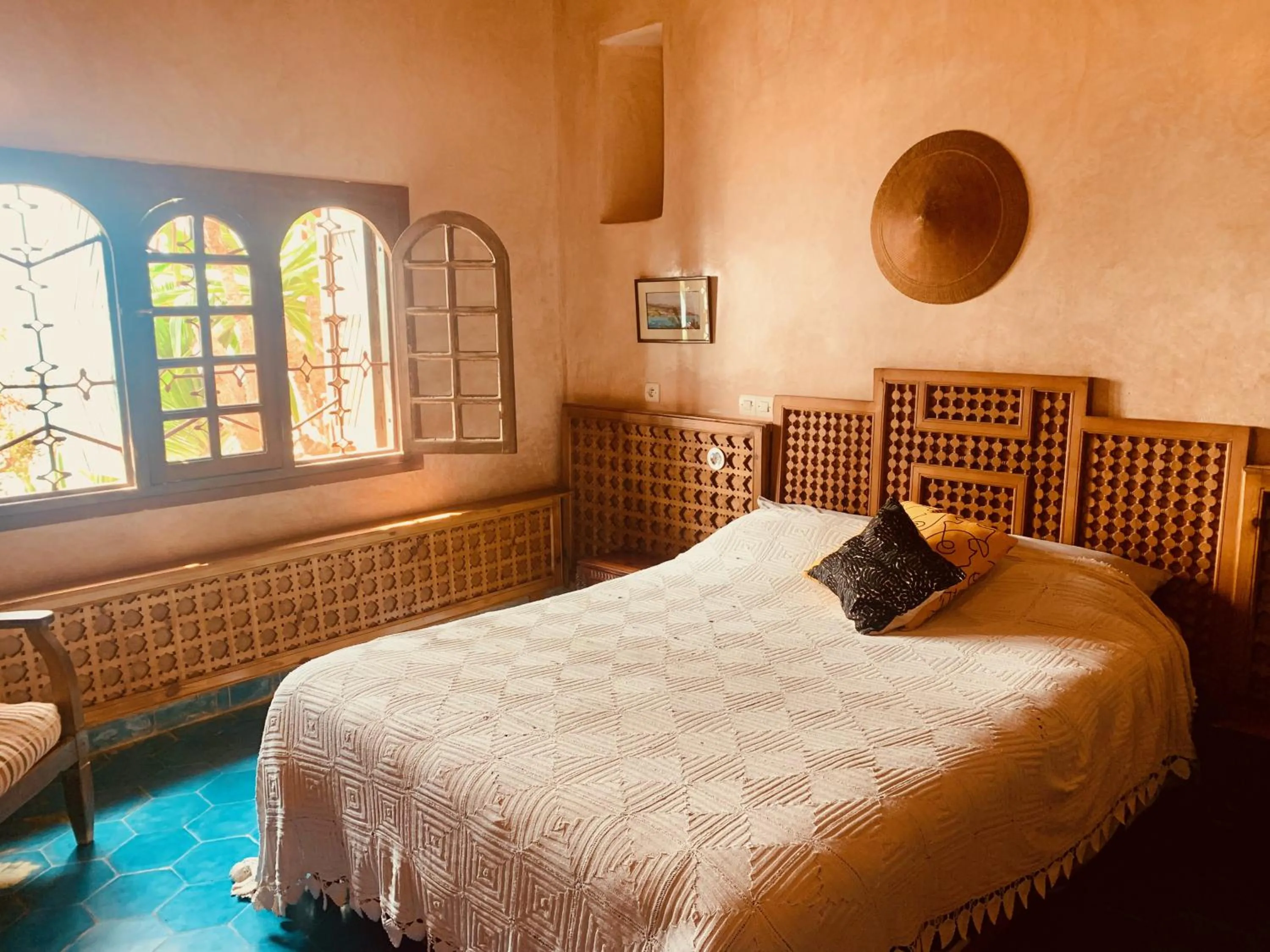 Bed in Villa Oceane