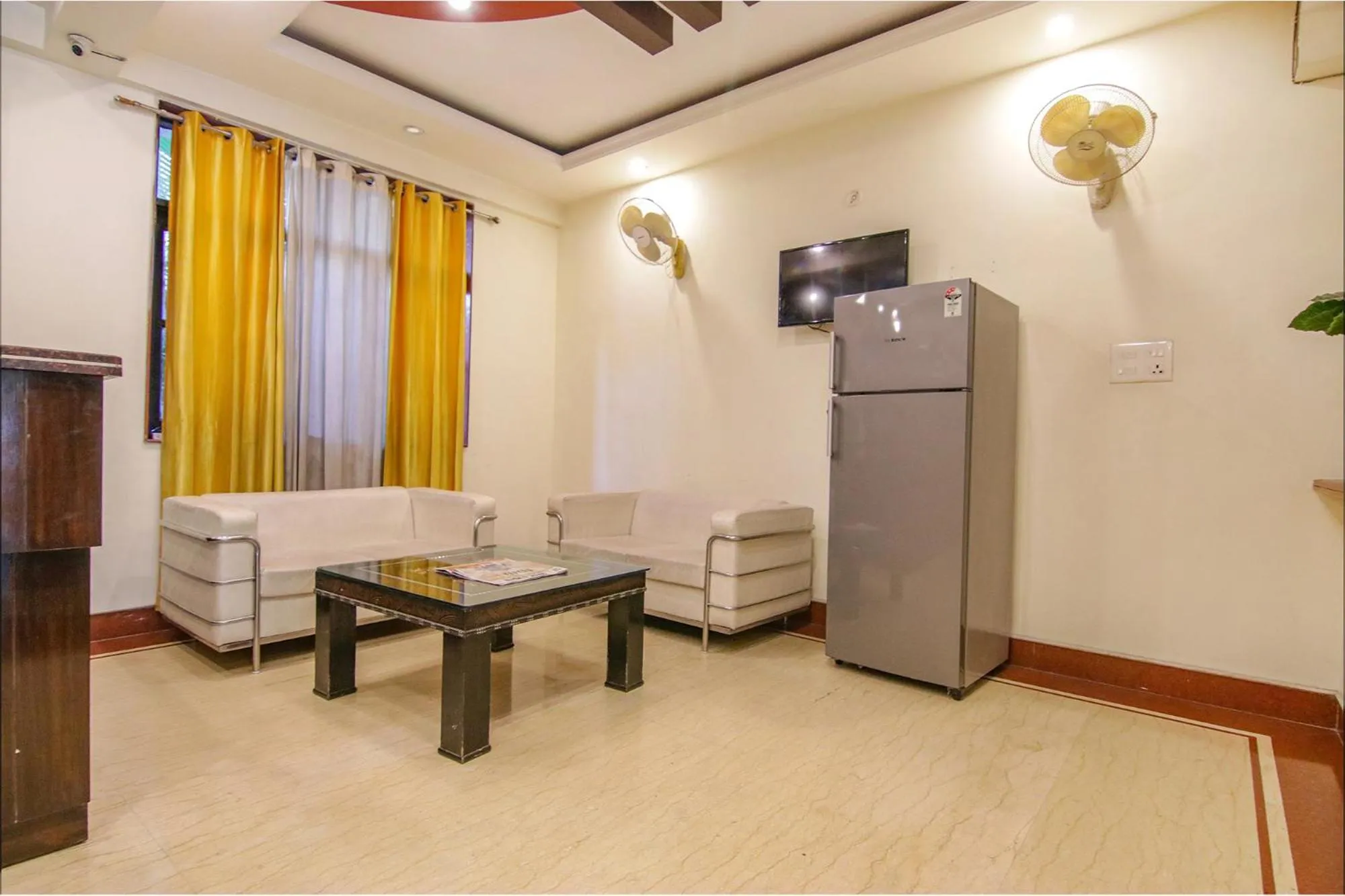 Seating area in FabHotel City Palace