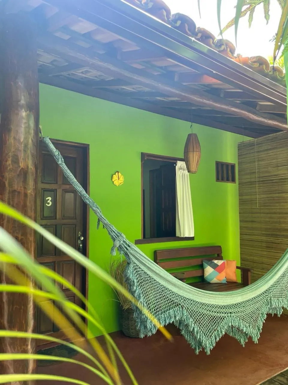 Balcony/Terrace in Pousada Lumar