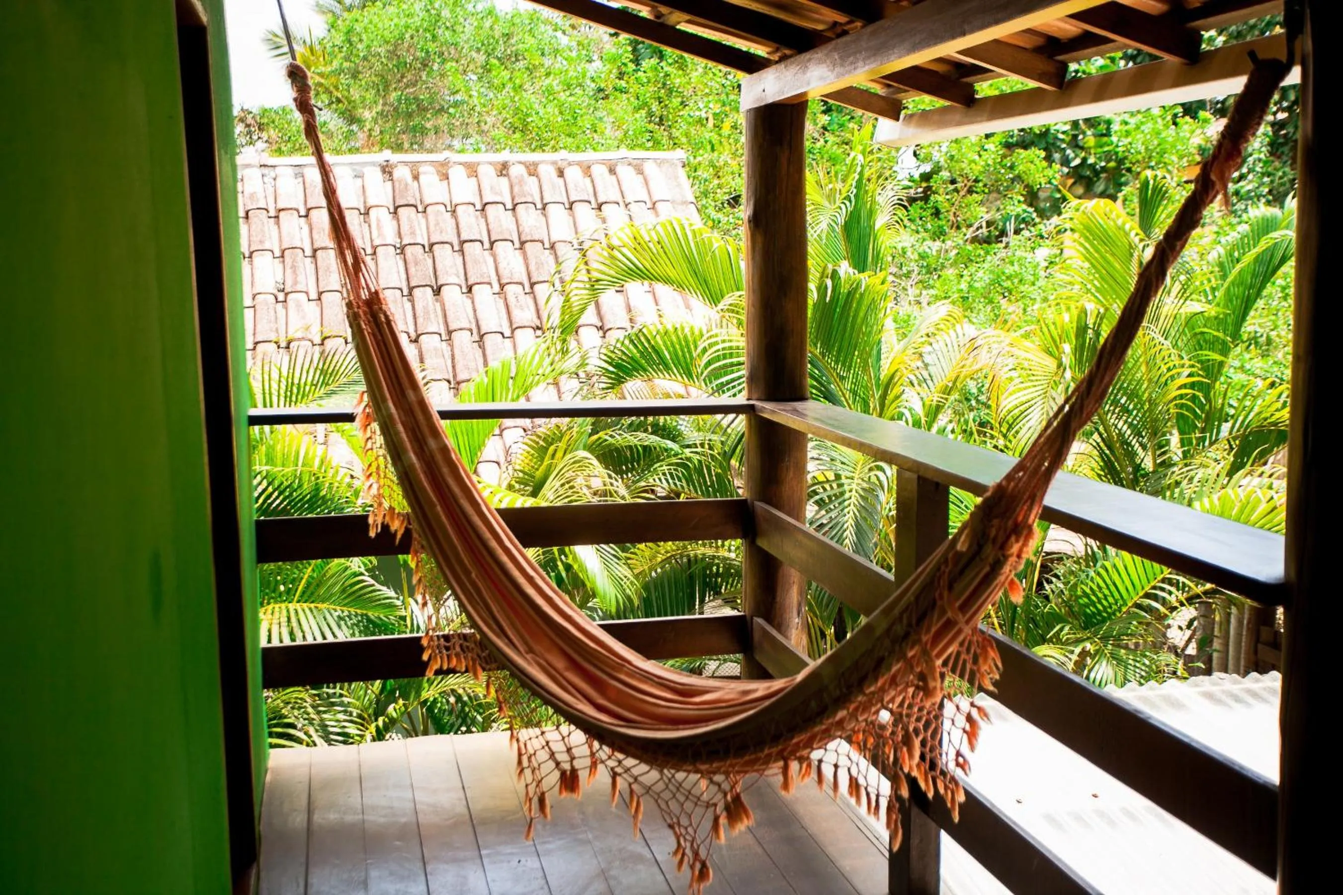 Balcony/Terrace in Pousada Lumar