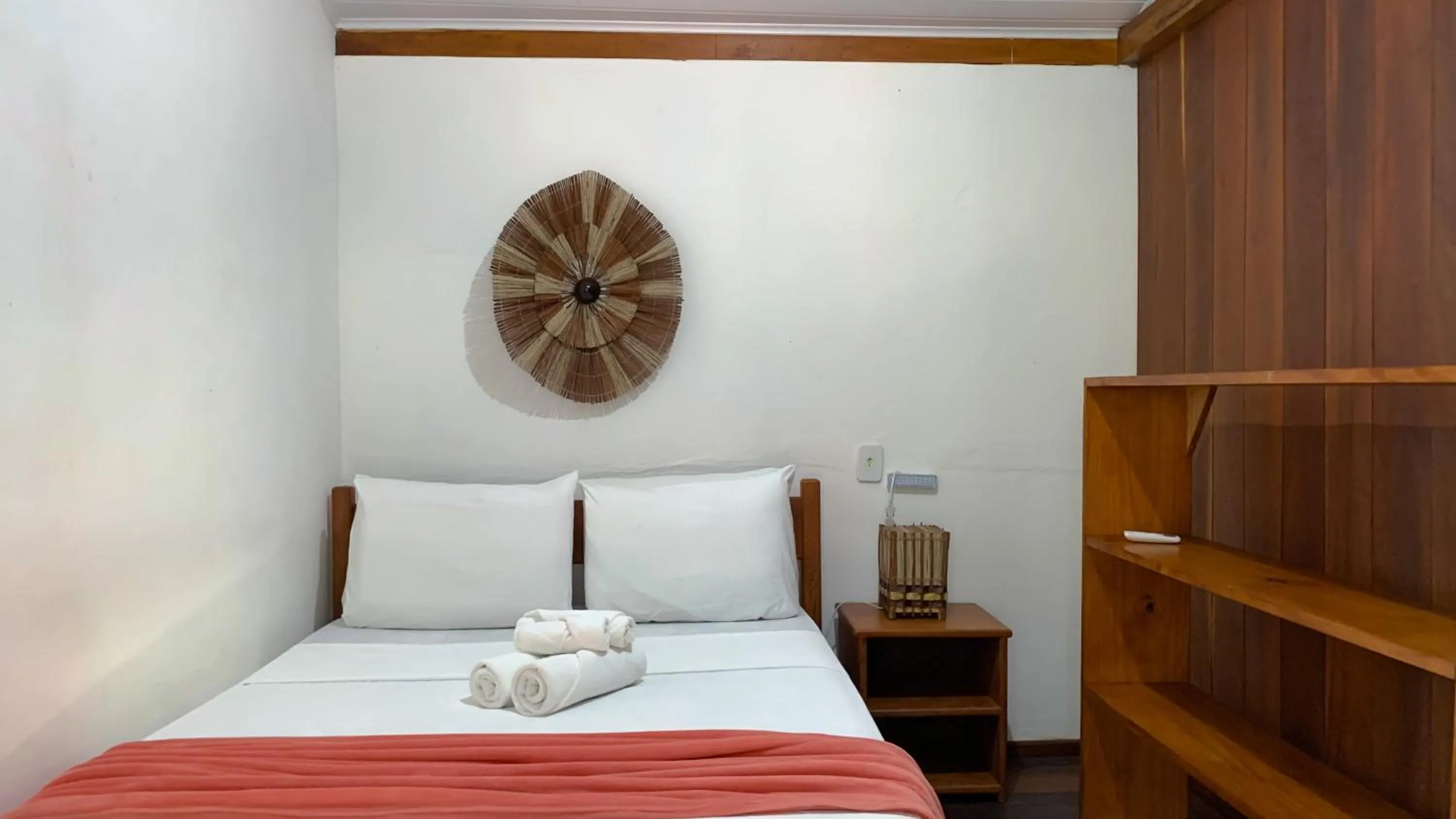 Bed in Pousada Lumar