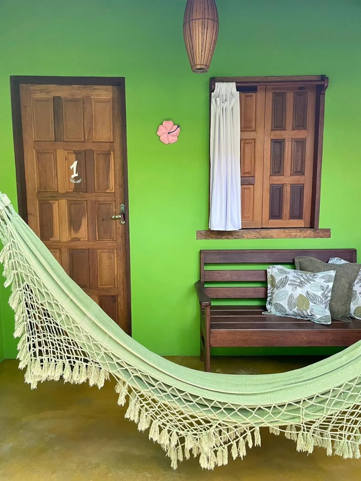Balcony/Terrace in Pousada Lumar