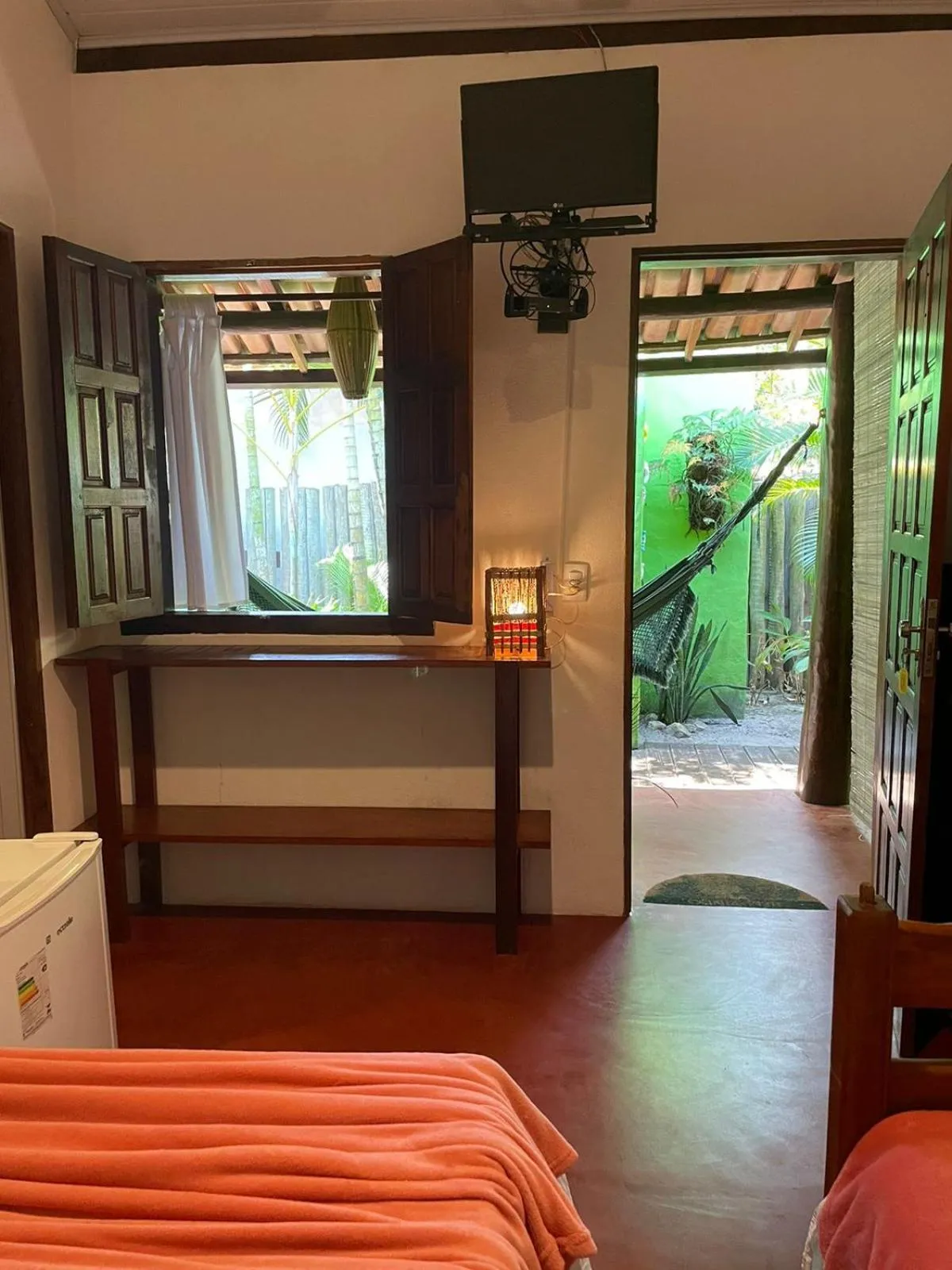 Bed in Pousada Lumar