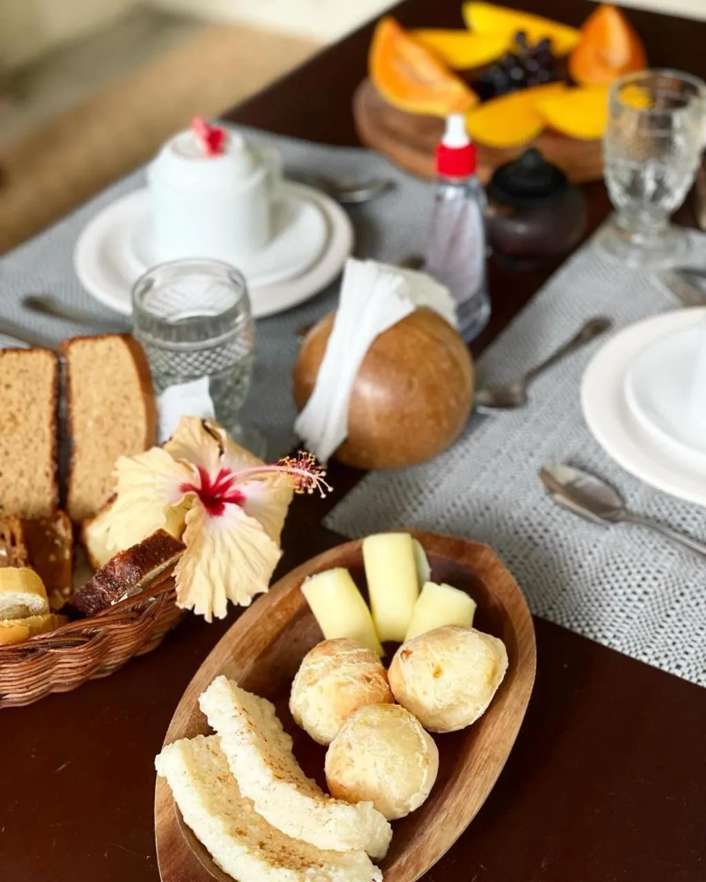 Breakfast in Pousada Lumar