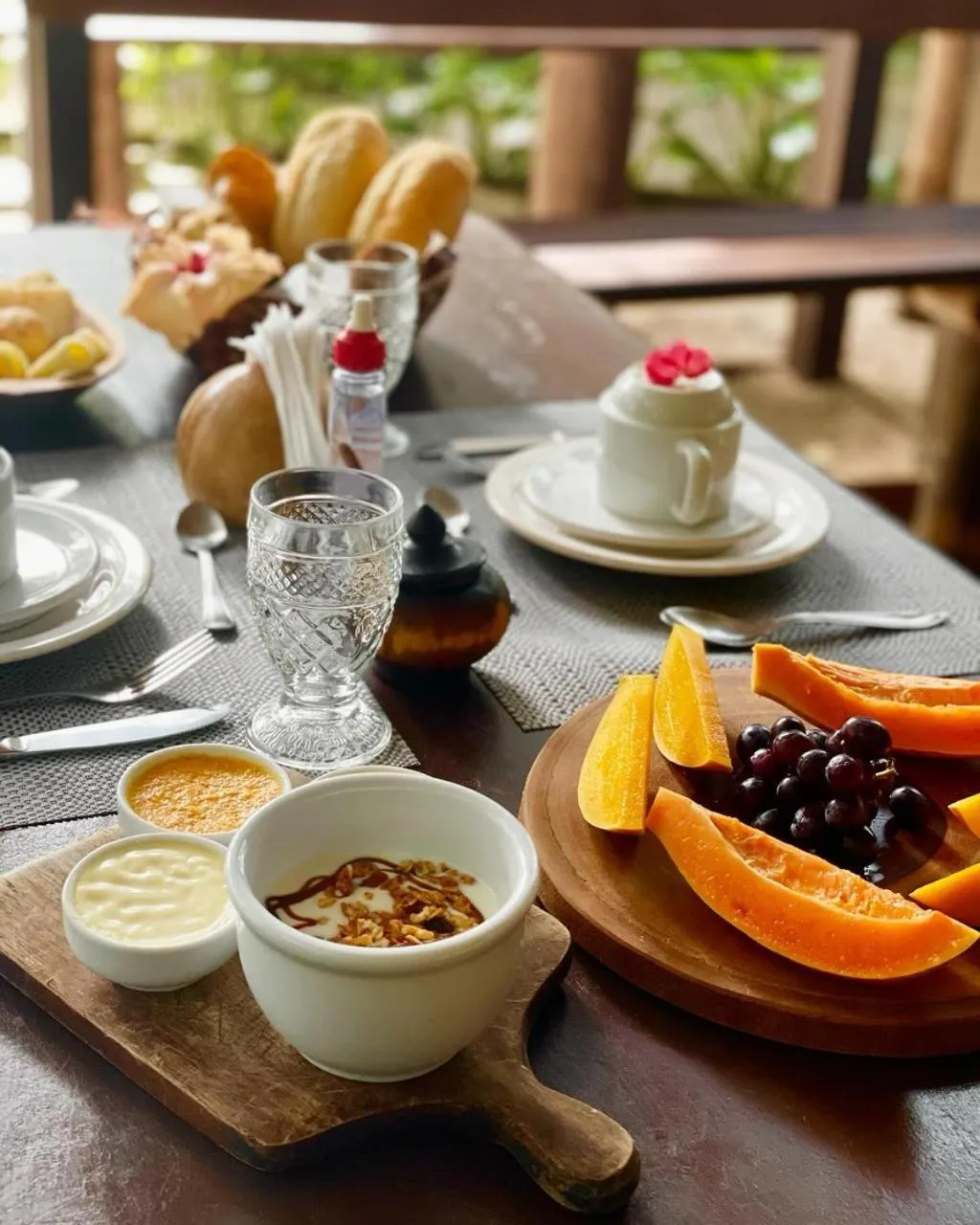 Breakfast in Pousada Lumar