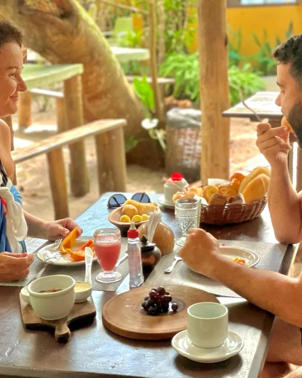 Breakfast in Pousada Lumar