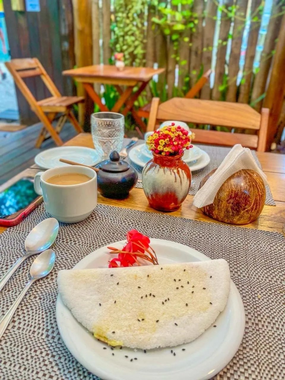 Breakfast in Pousada Lumar