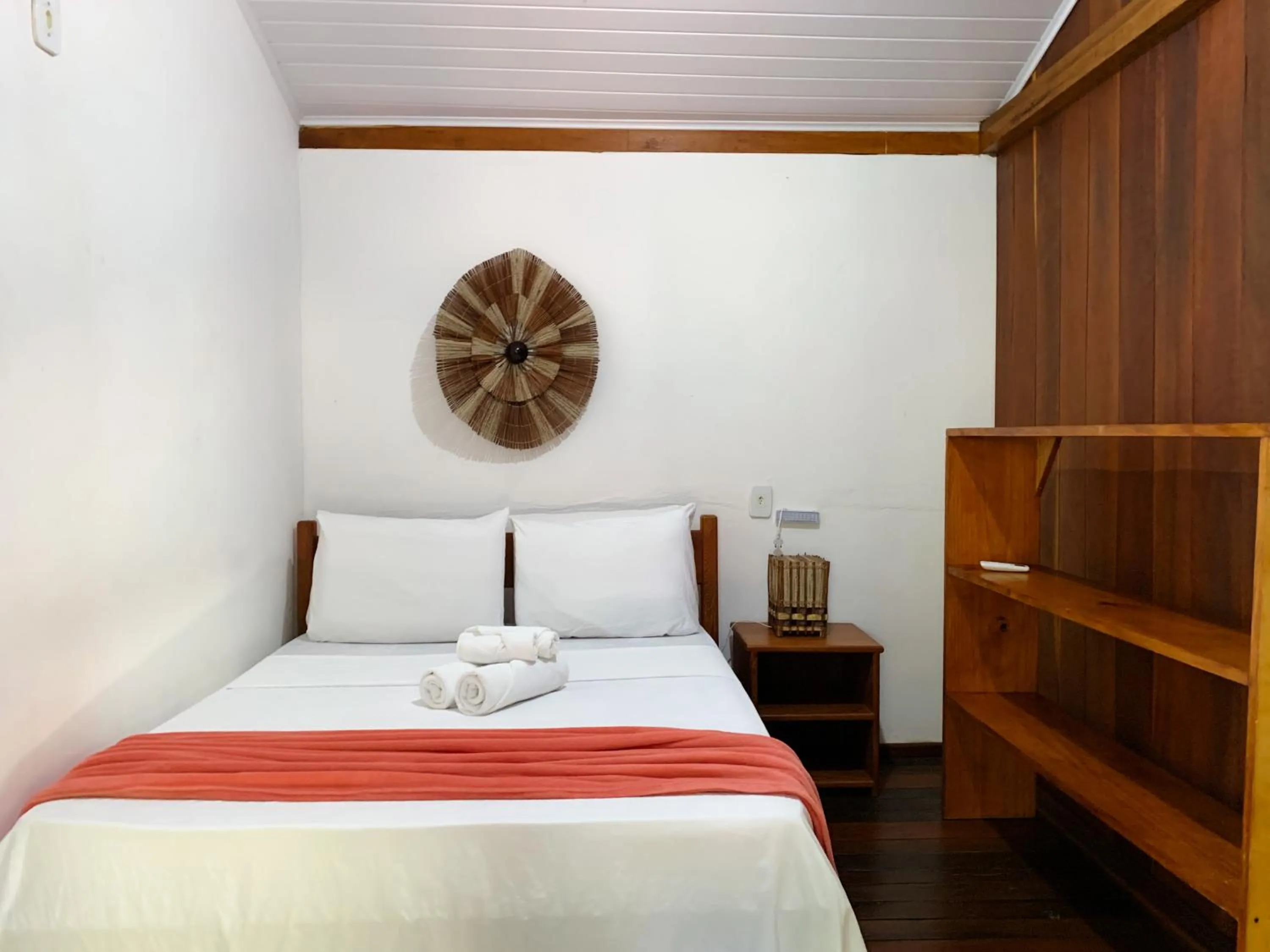 Bed in Pousada Lumar