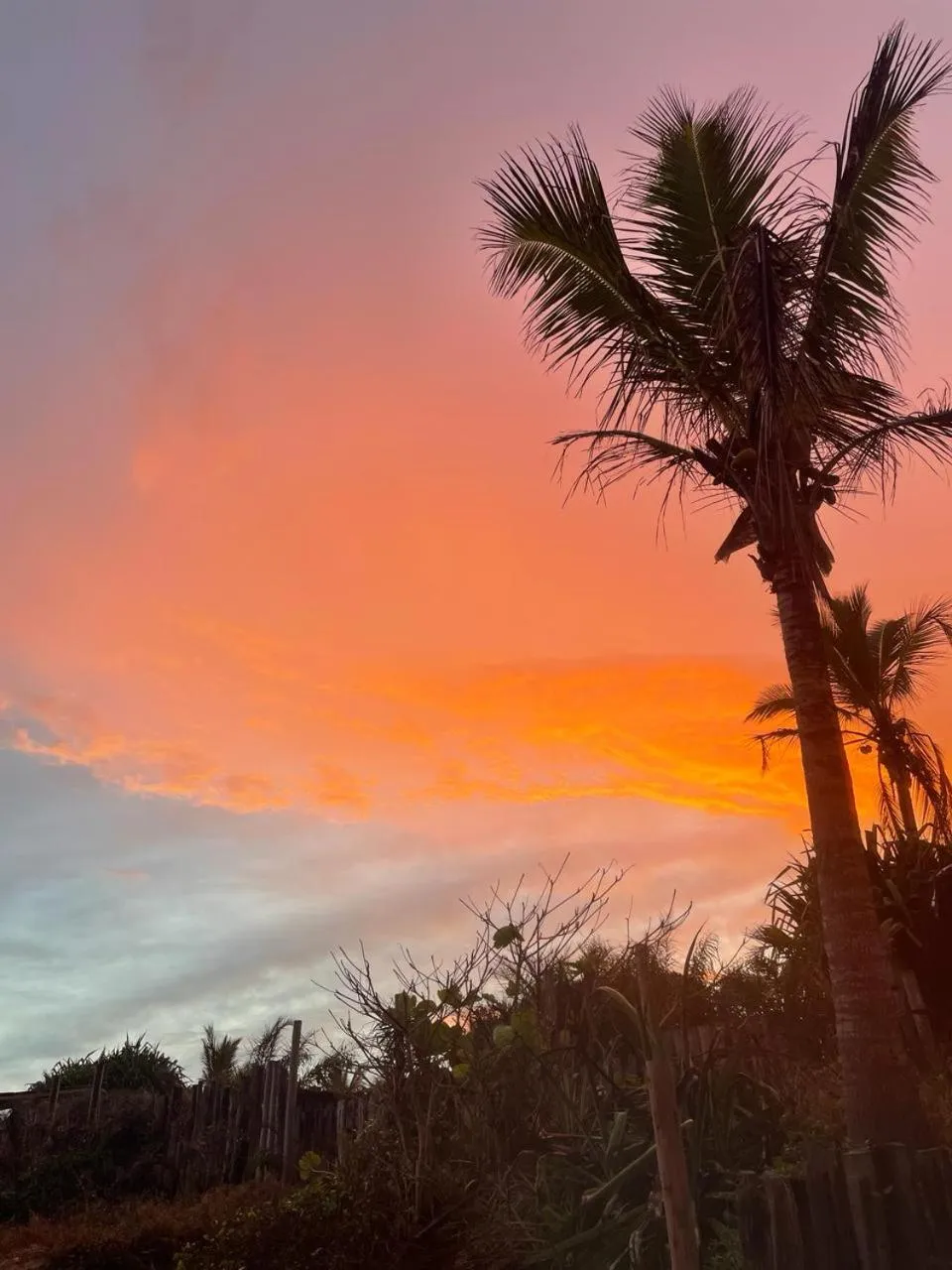 Sunset in Pousada Lumar