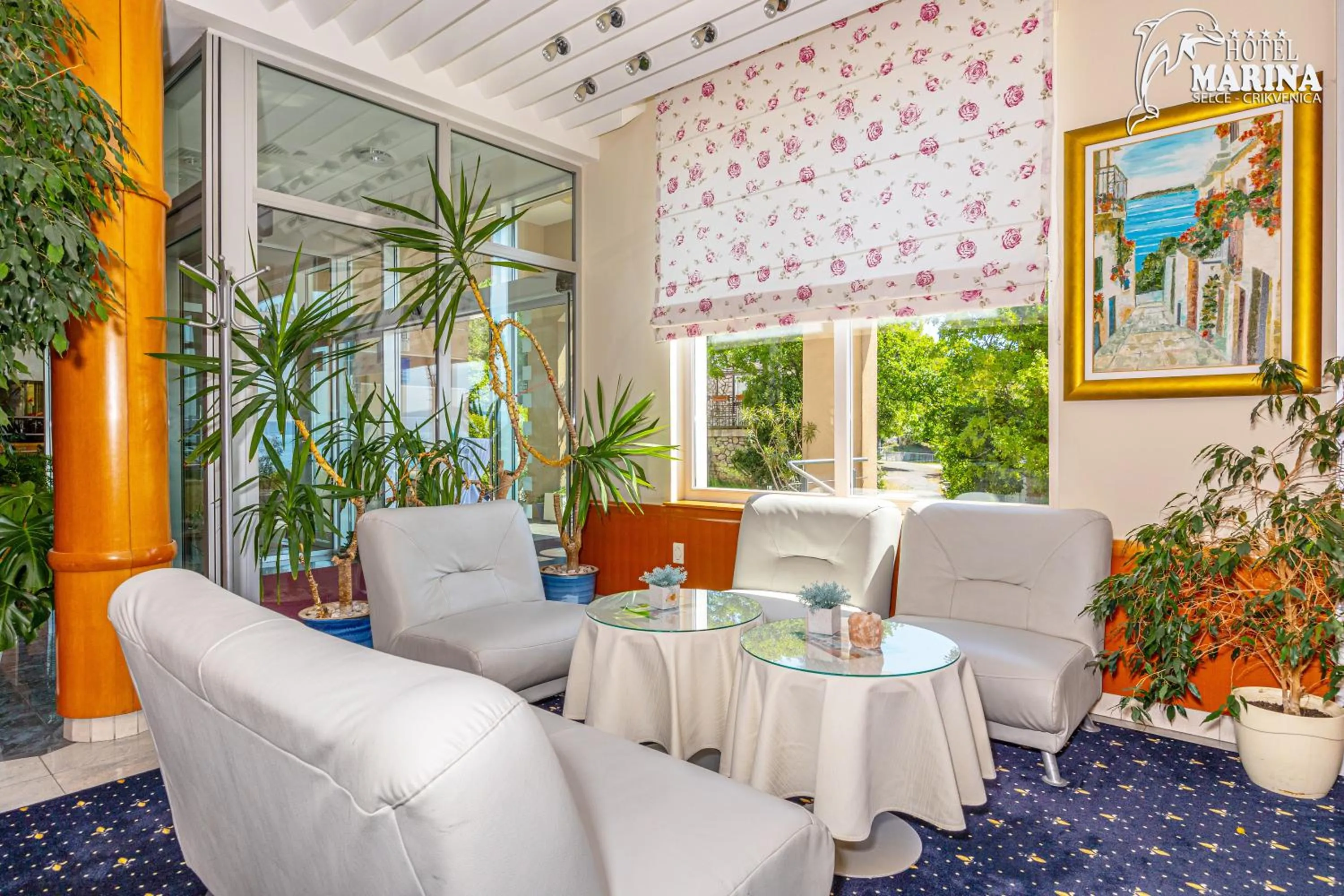 Lobby or reception in Hotel Marina