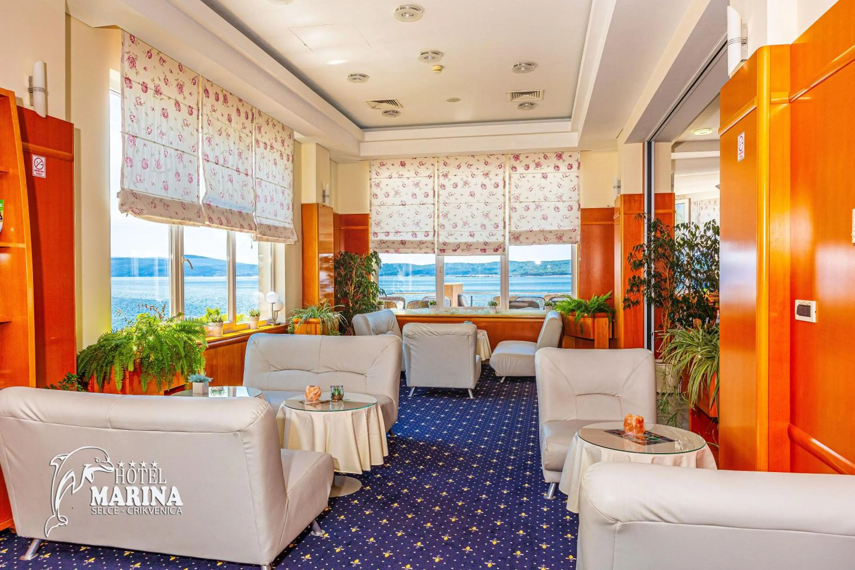 Lobby or reception in Hotel Marina
