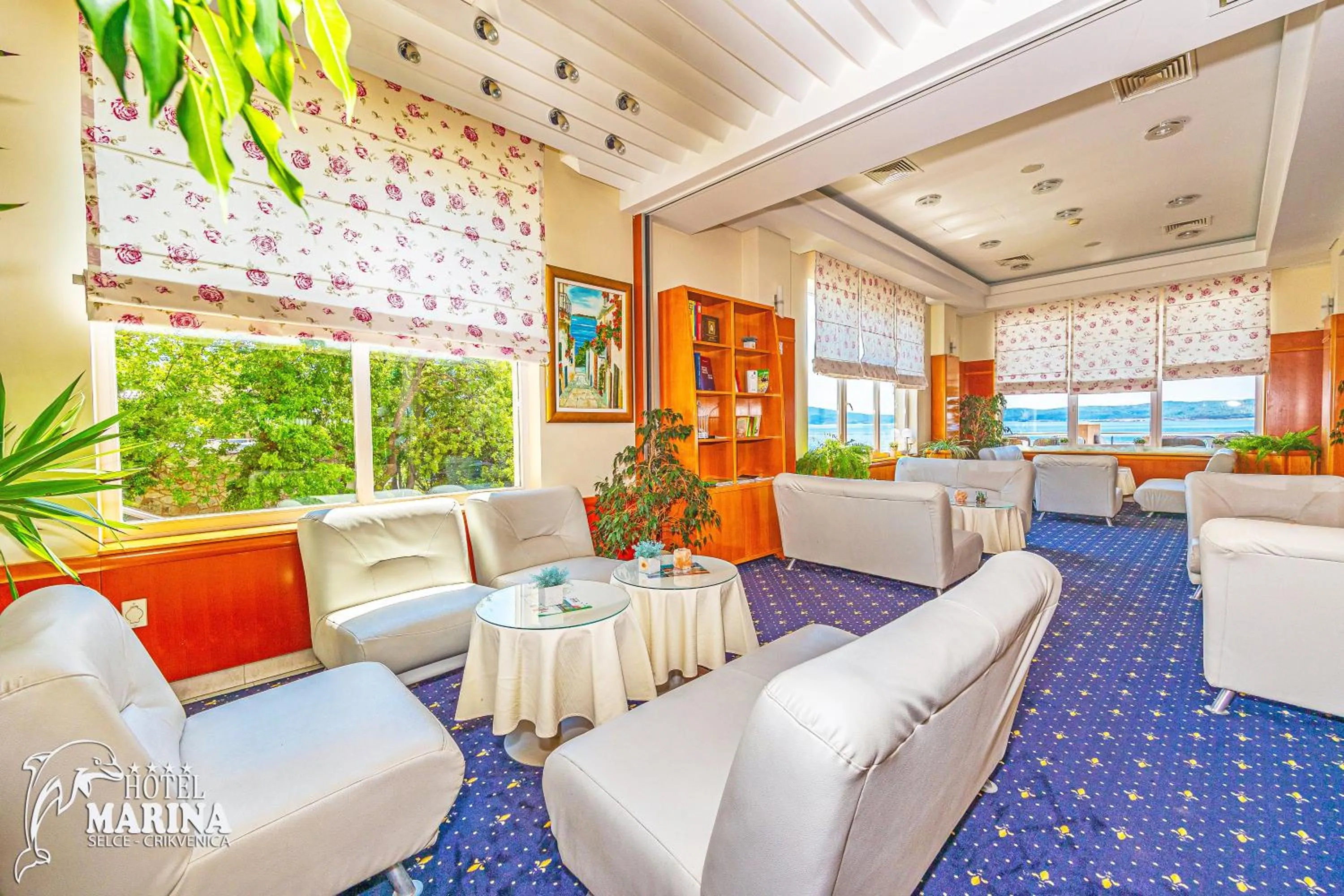 Lobby or reception in Hotel Marina
