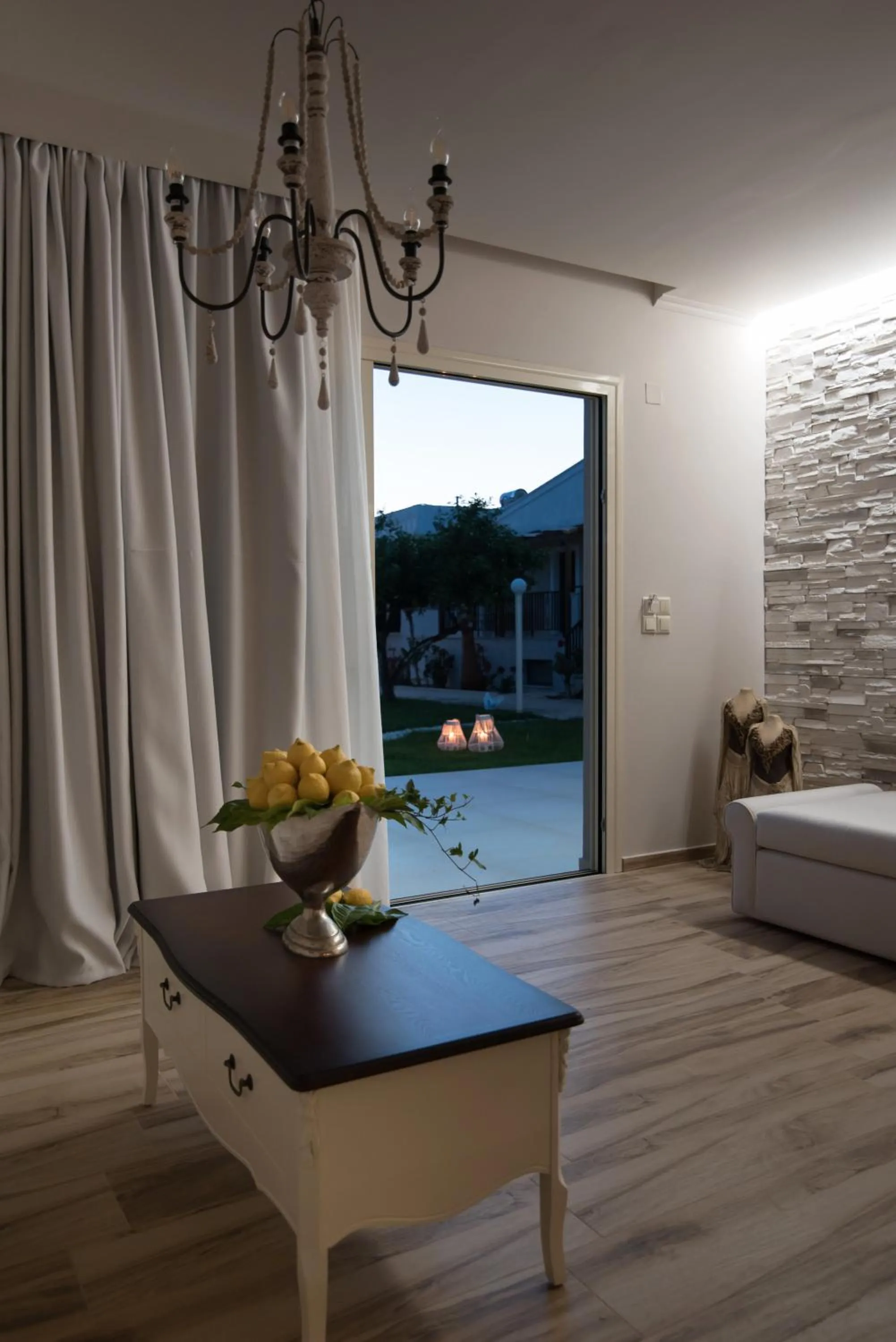 Living room in Stelios Gardens