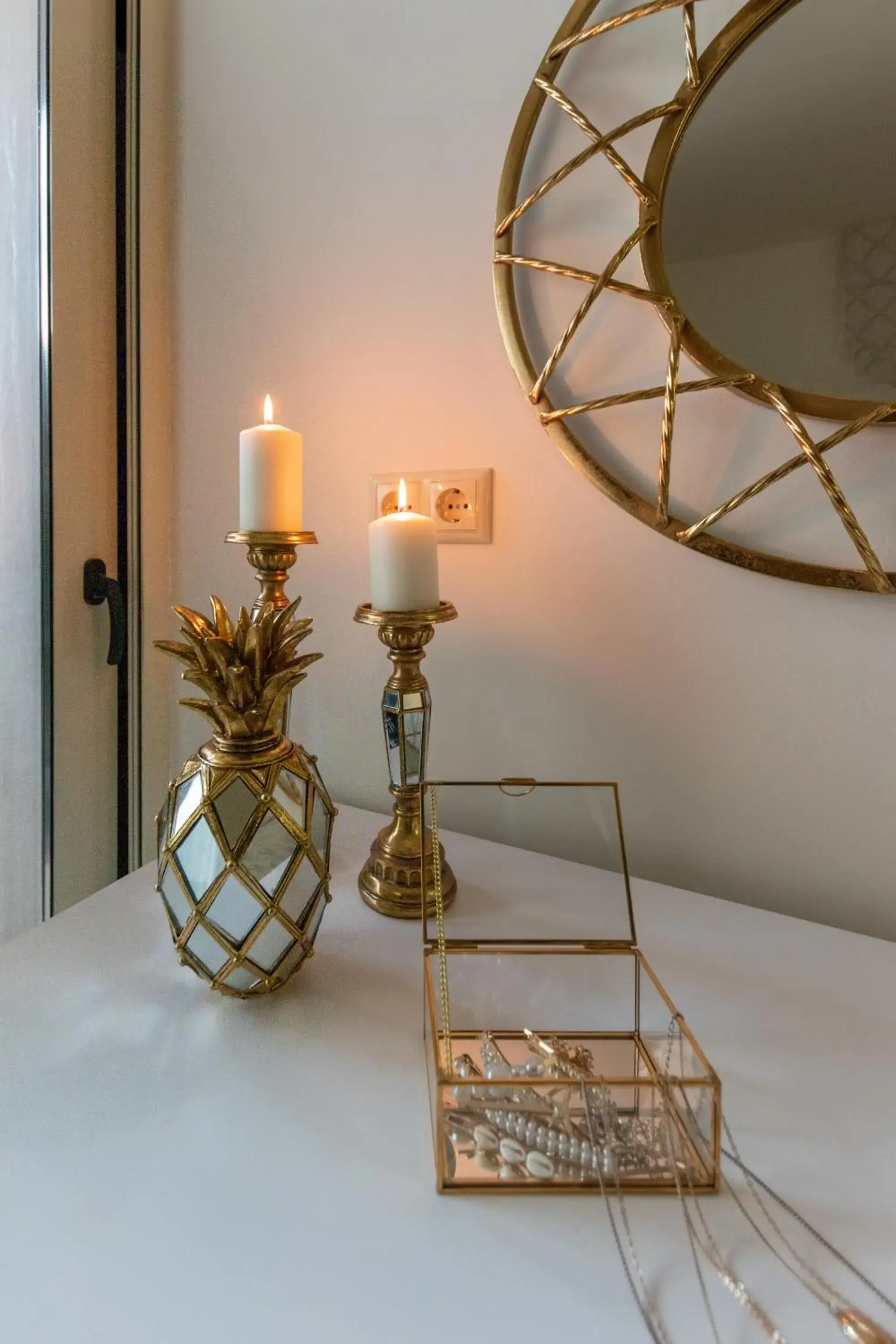 Decorative detail, Bed in Stelios Gardens Decorative detail, Bed in Stelios Gardens